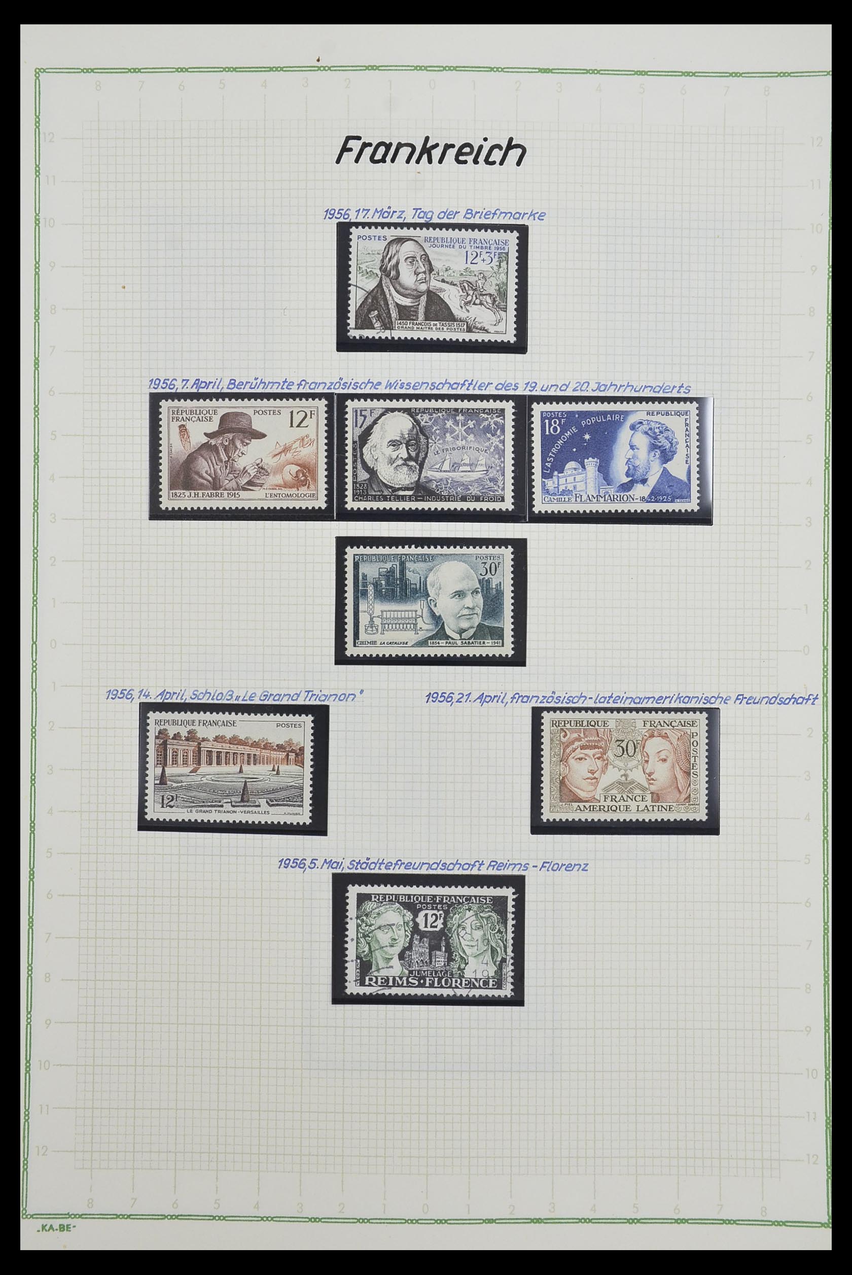 33634 111 - Postzegelverzameling 33634 Frankrijk 1849-2000.