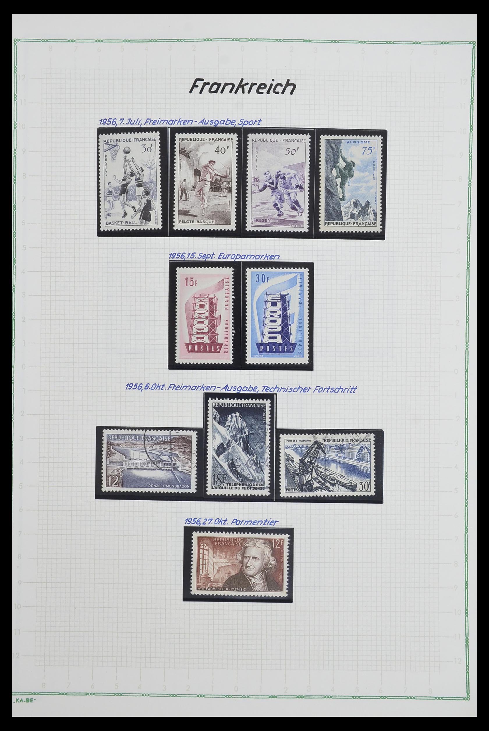 33634 113 - Postzegelverzameling 33634 Frankrijk 1849-2000.