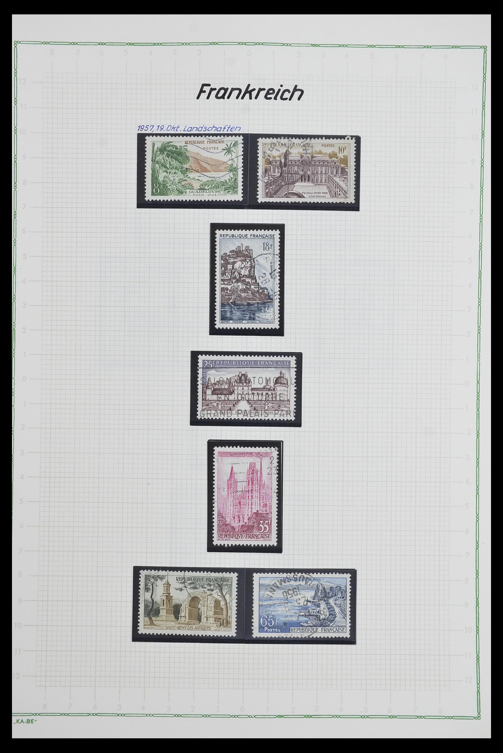 33634 120 - Postzegelverzameling 33634 Frankrijk 1849-2000.