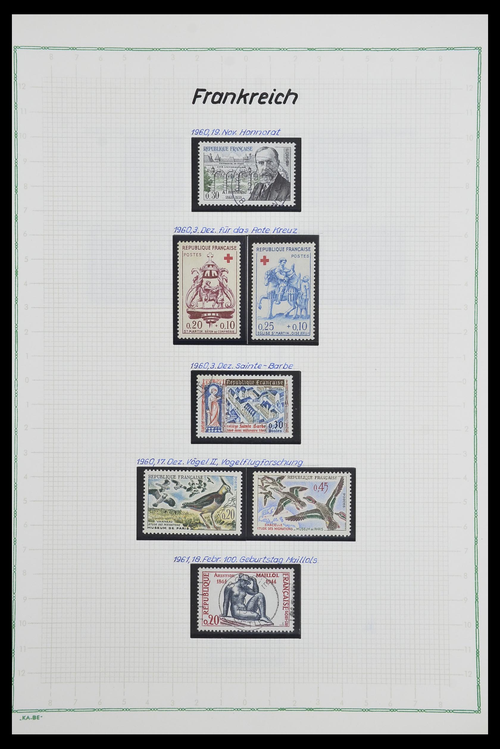 33634 138 - Postzegelverzameling 33634 Frankrijk 1849-2000.