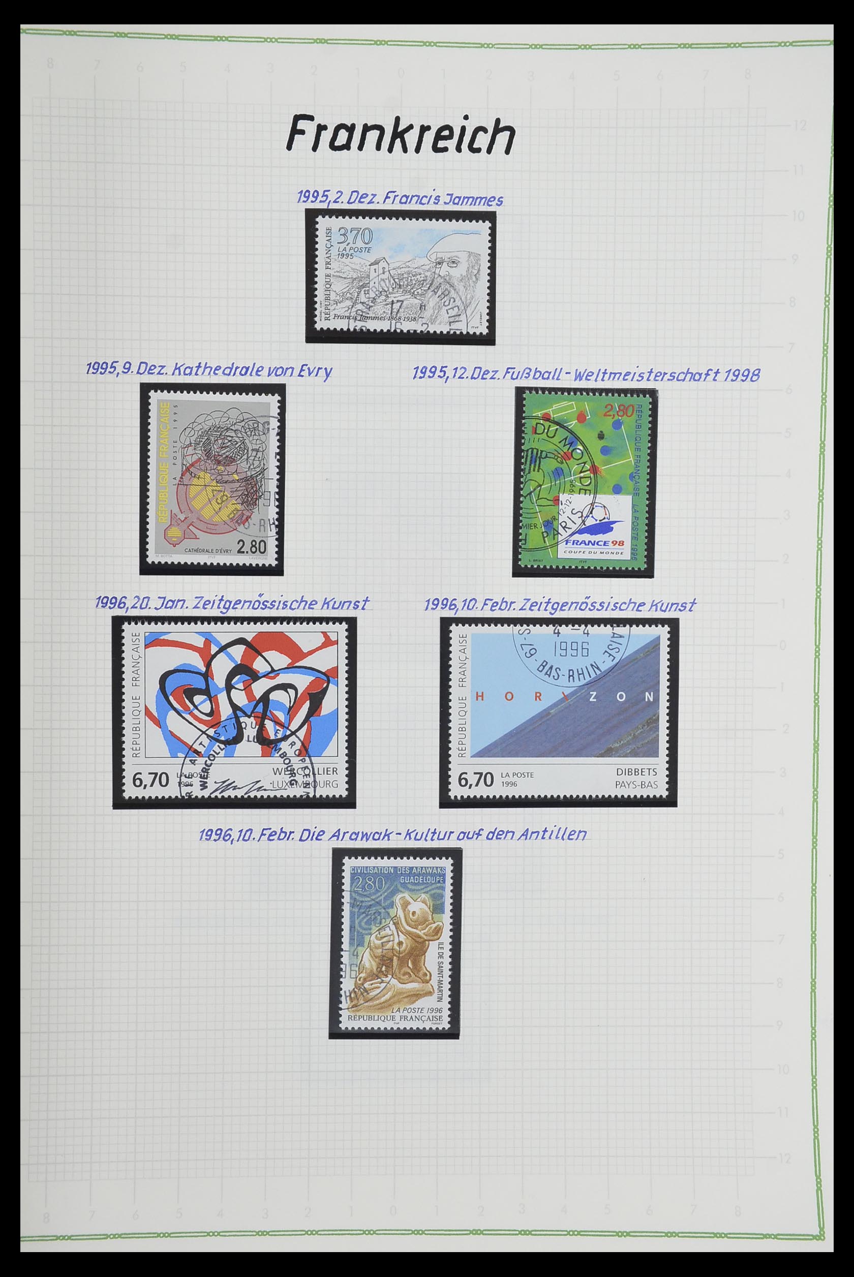 33634 450 - Stamp collection 33634 France 1849-2000.