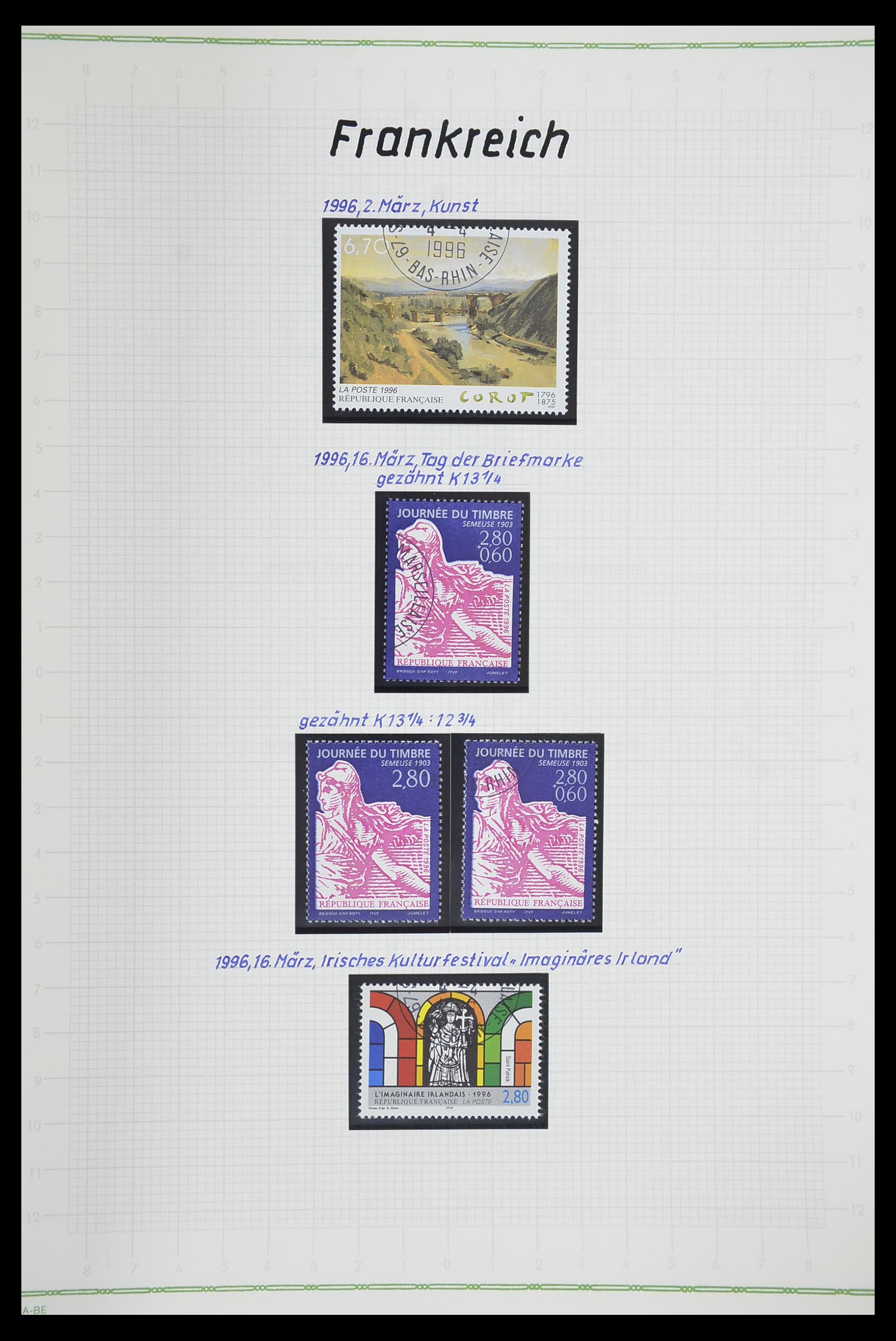 33634 451 - Stamp collection 33634 France 1849-2000.