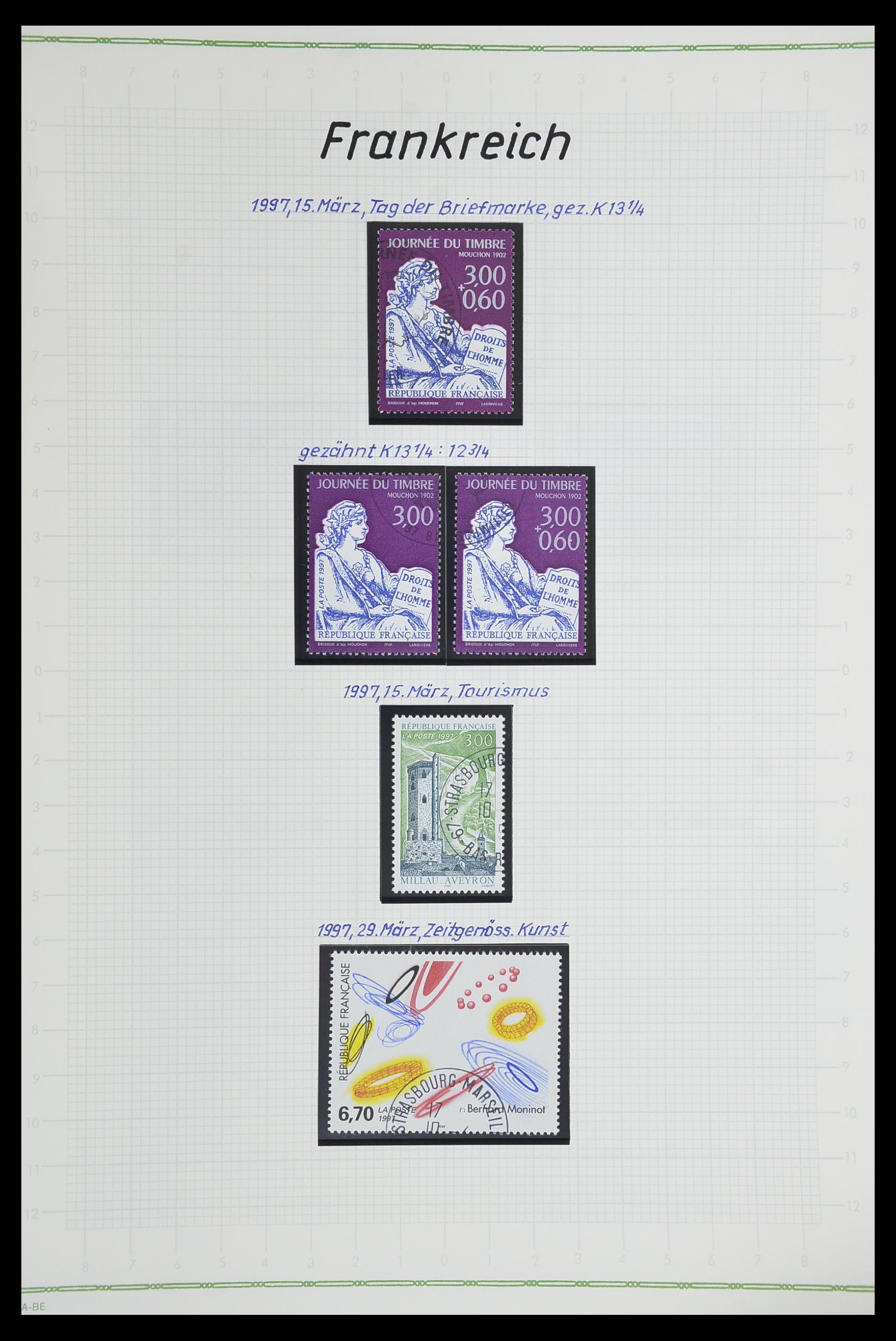 33634 462 - Stamp collection 33634 France 1849-2000.