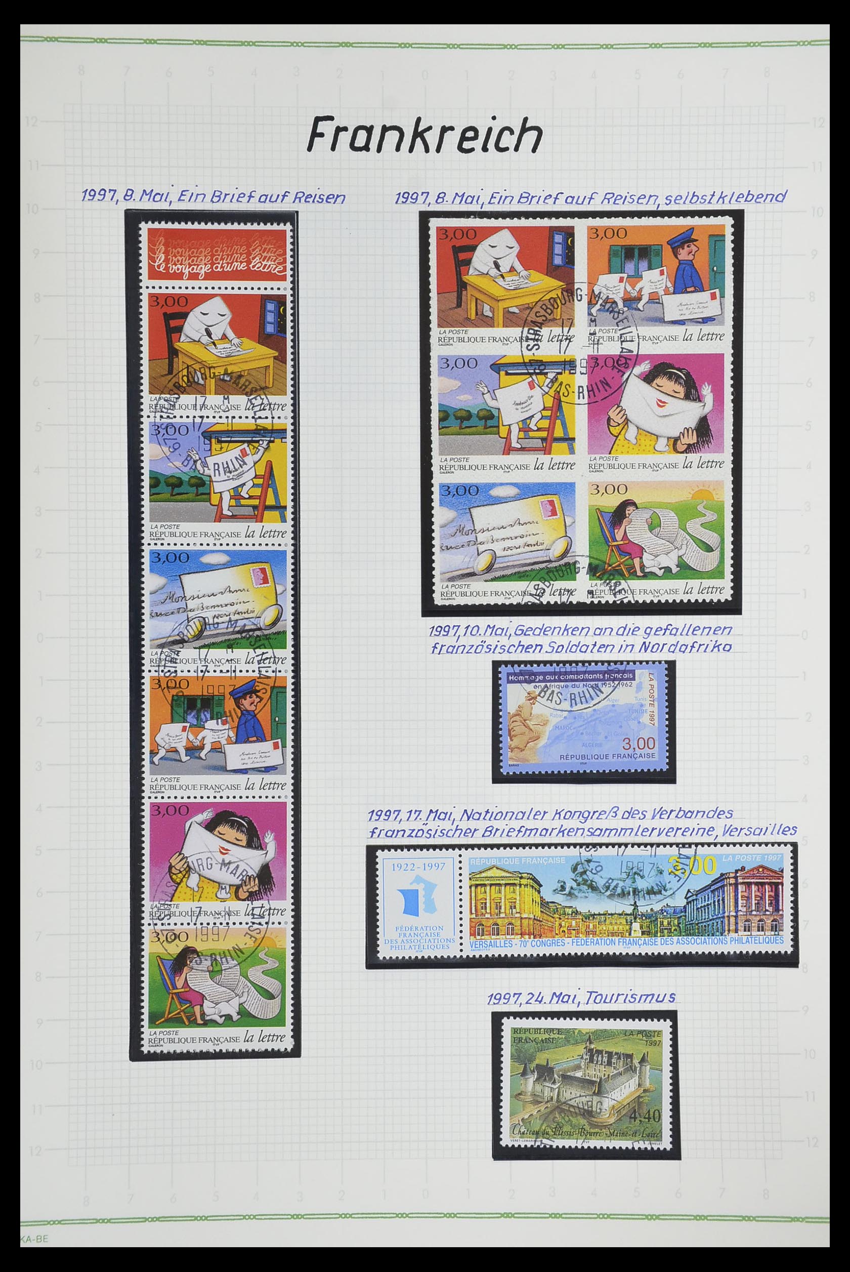 33634 464 - Stamp collection 33634 France 1849-2000.