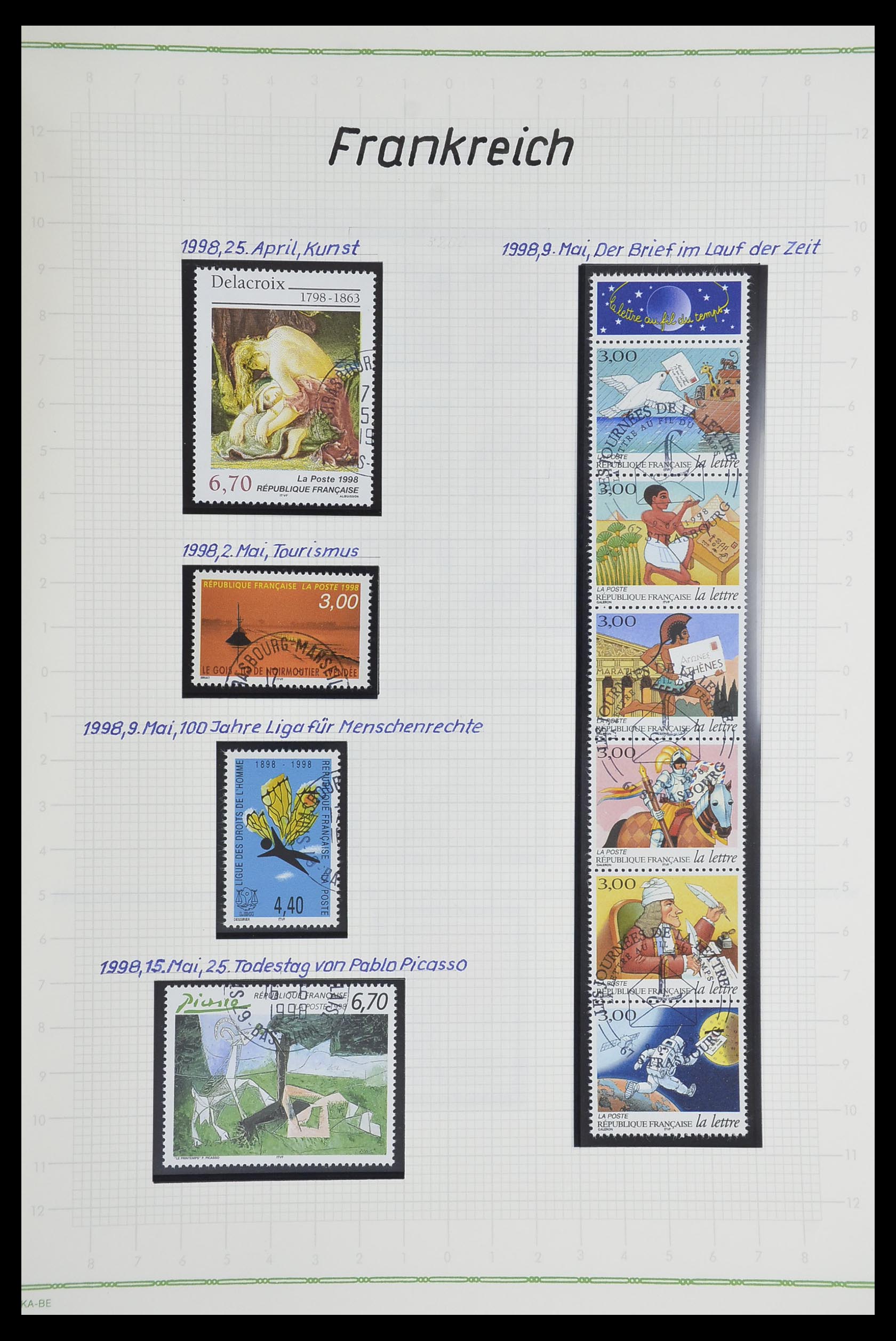 33634 475 - Stamp collection 33634 France 1849-2000.