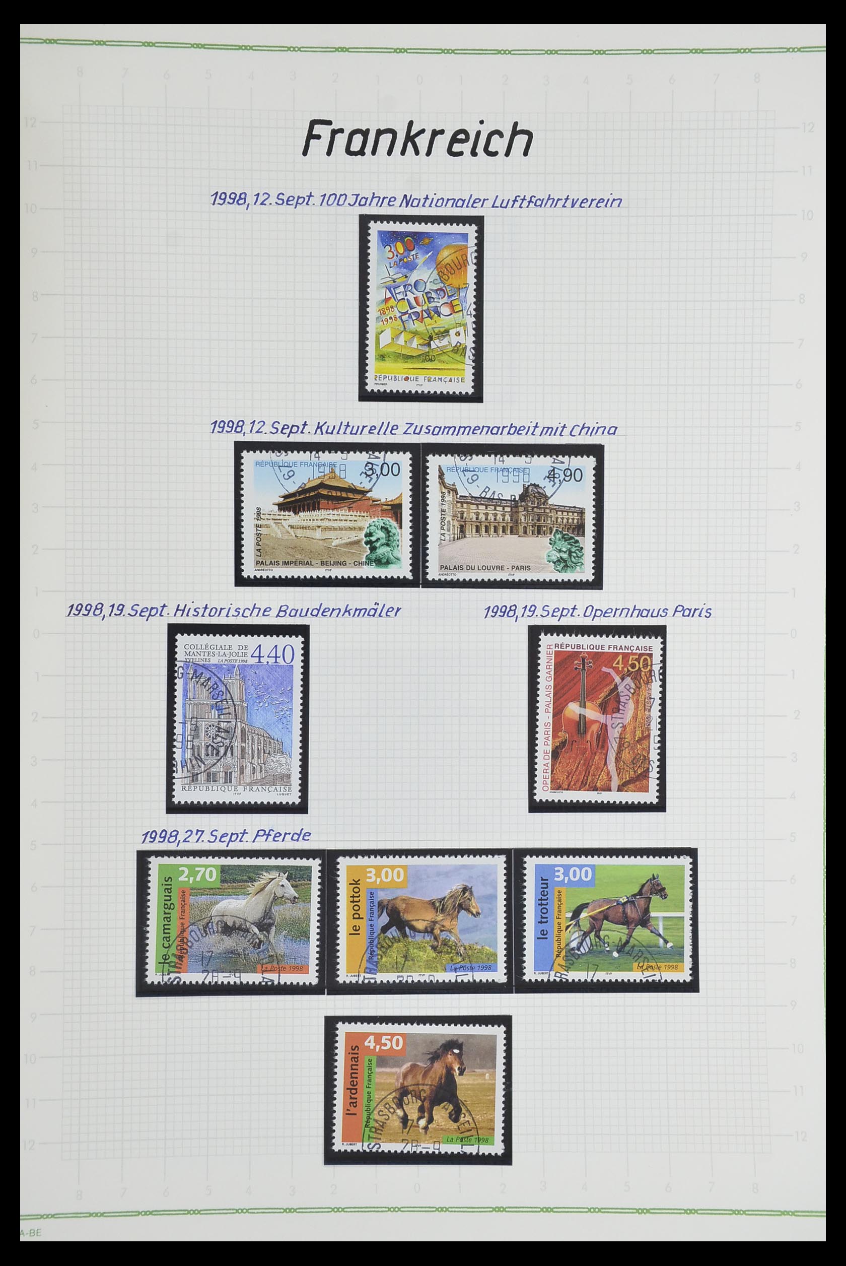 33634 480 - Stamp collection 33634 France 1849-2000.