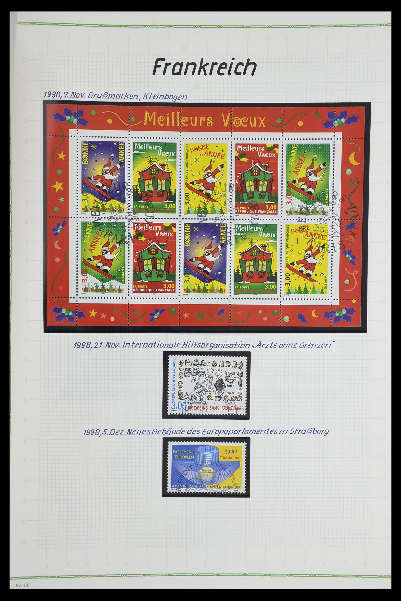 33634 483 - Postzegelverzameling 33634 Frankrijk 1849-2000.