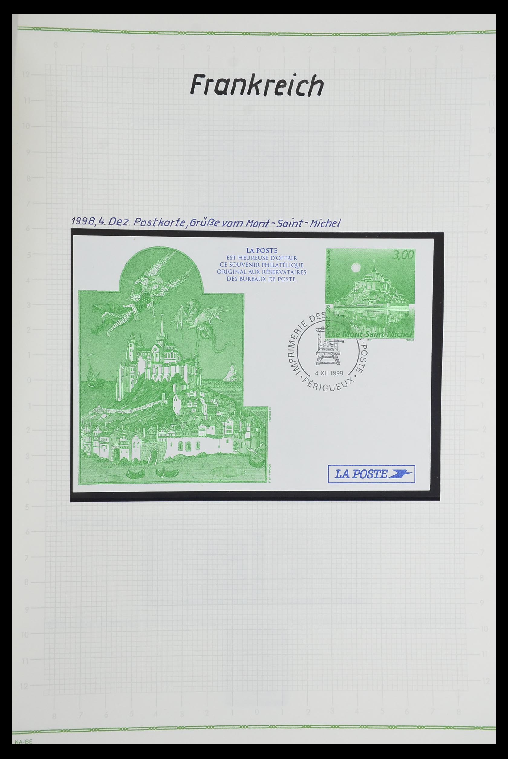 33634 484 - Postzegelverzameling 33634 Frankrijk 1849-2000.