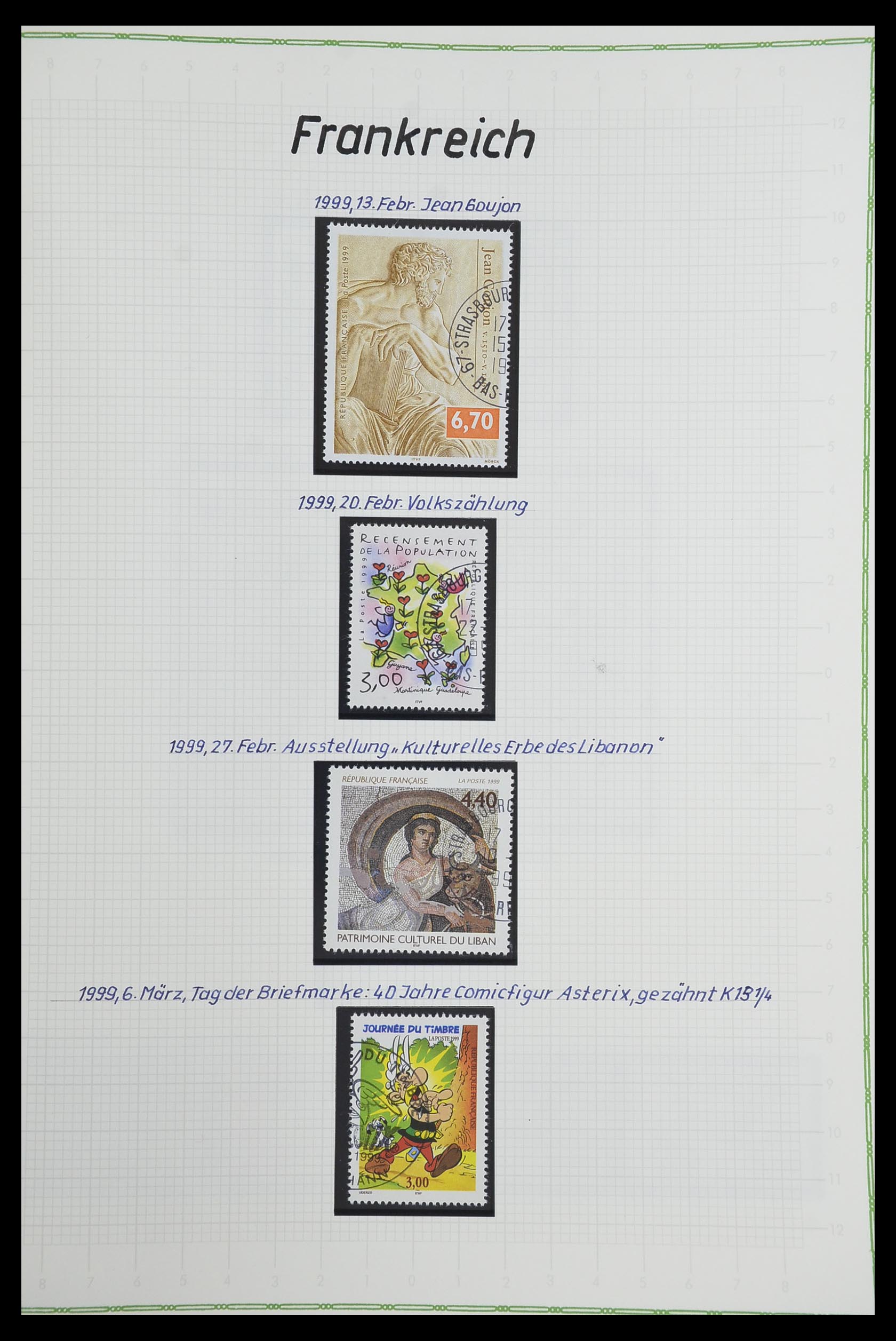 33634 487 - Postzegelverzameling 33634 Frankrijk 1849-2000.