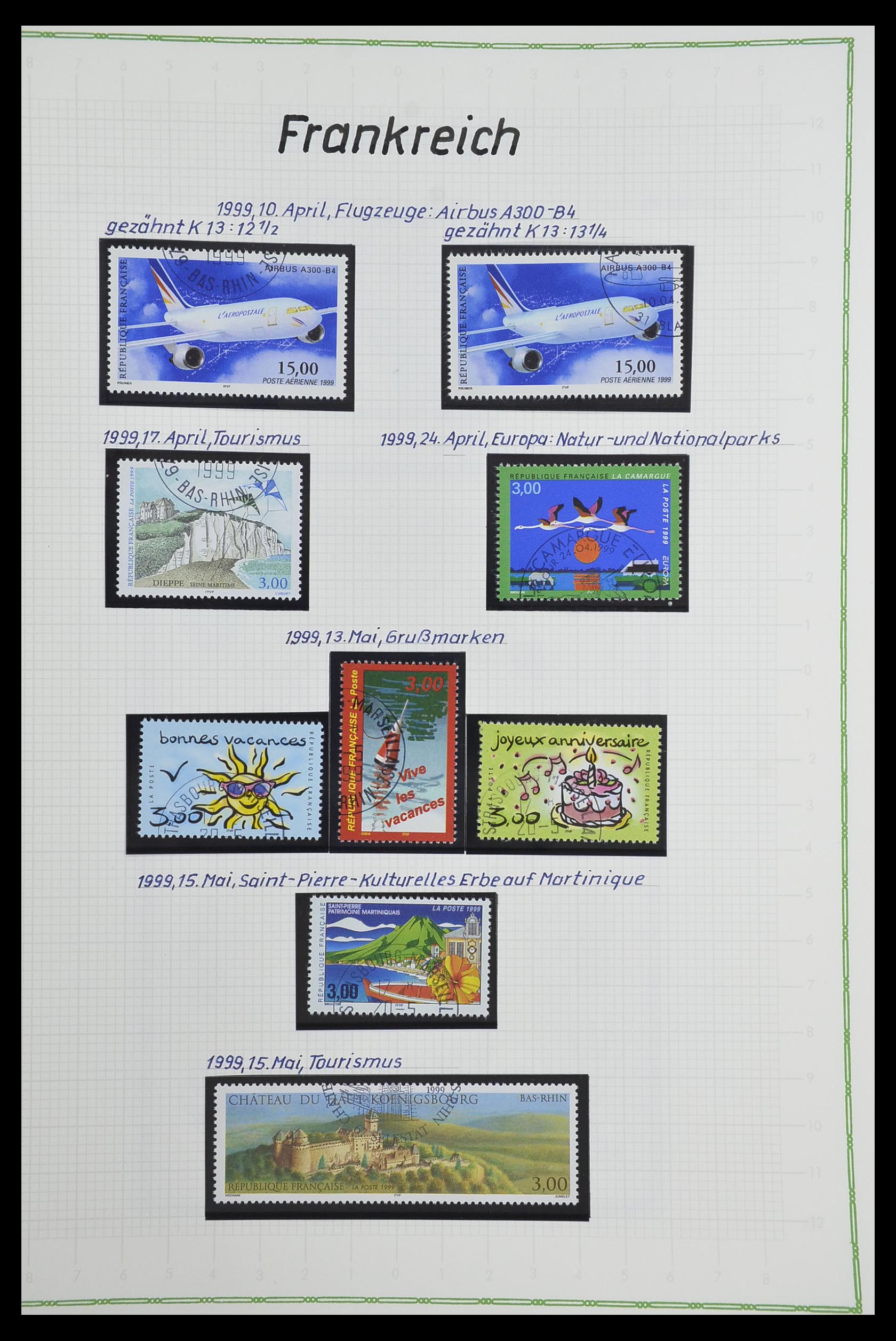 33634 490 - Postzegelverzameling 33634 Frankrijk 1849-2000.