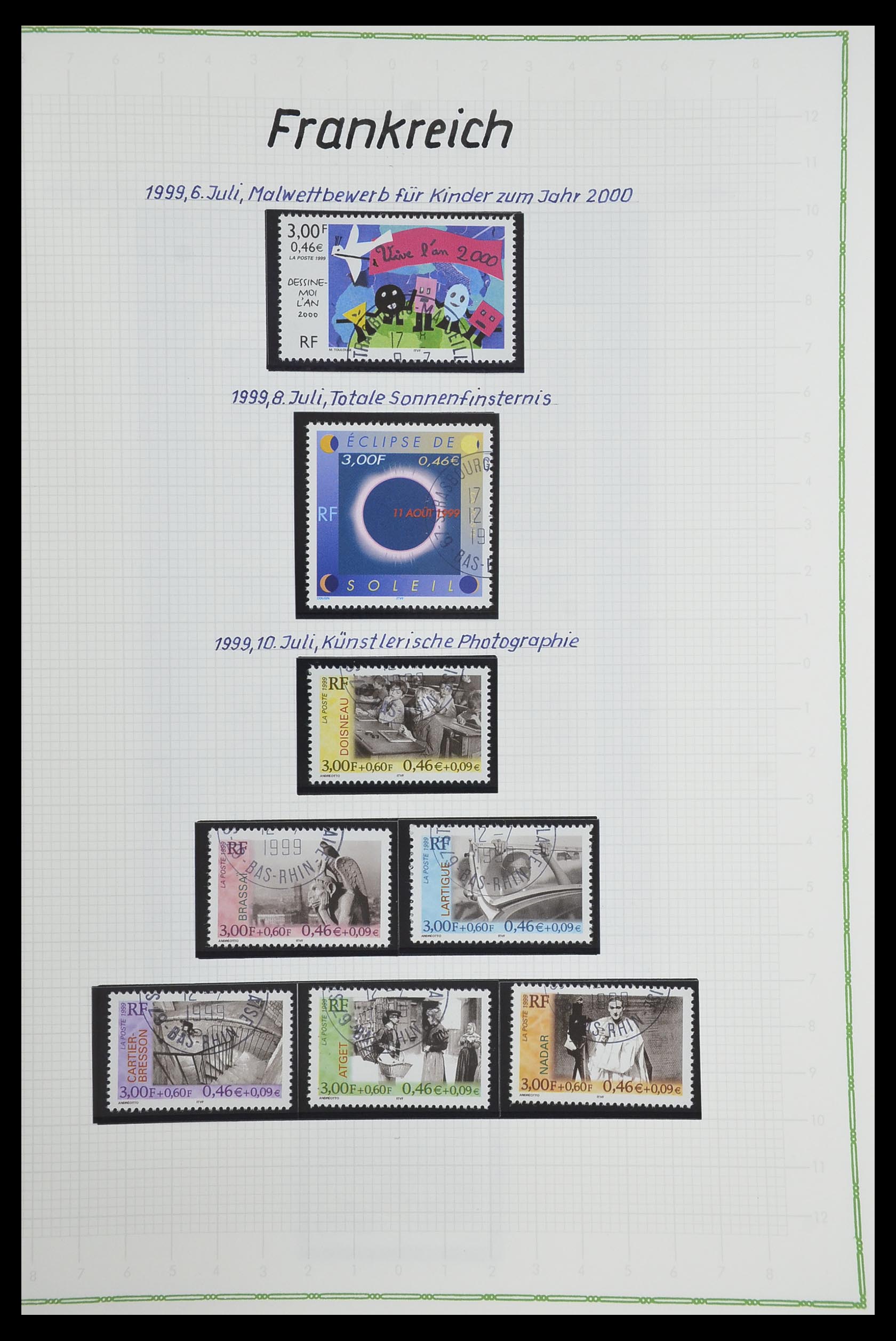 33634 494 - Postzegelverzameling 33634 Frankrijk 1849-2000.