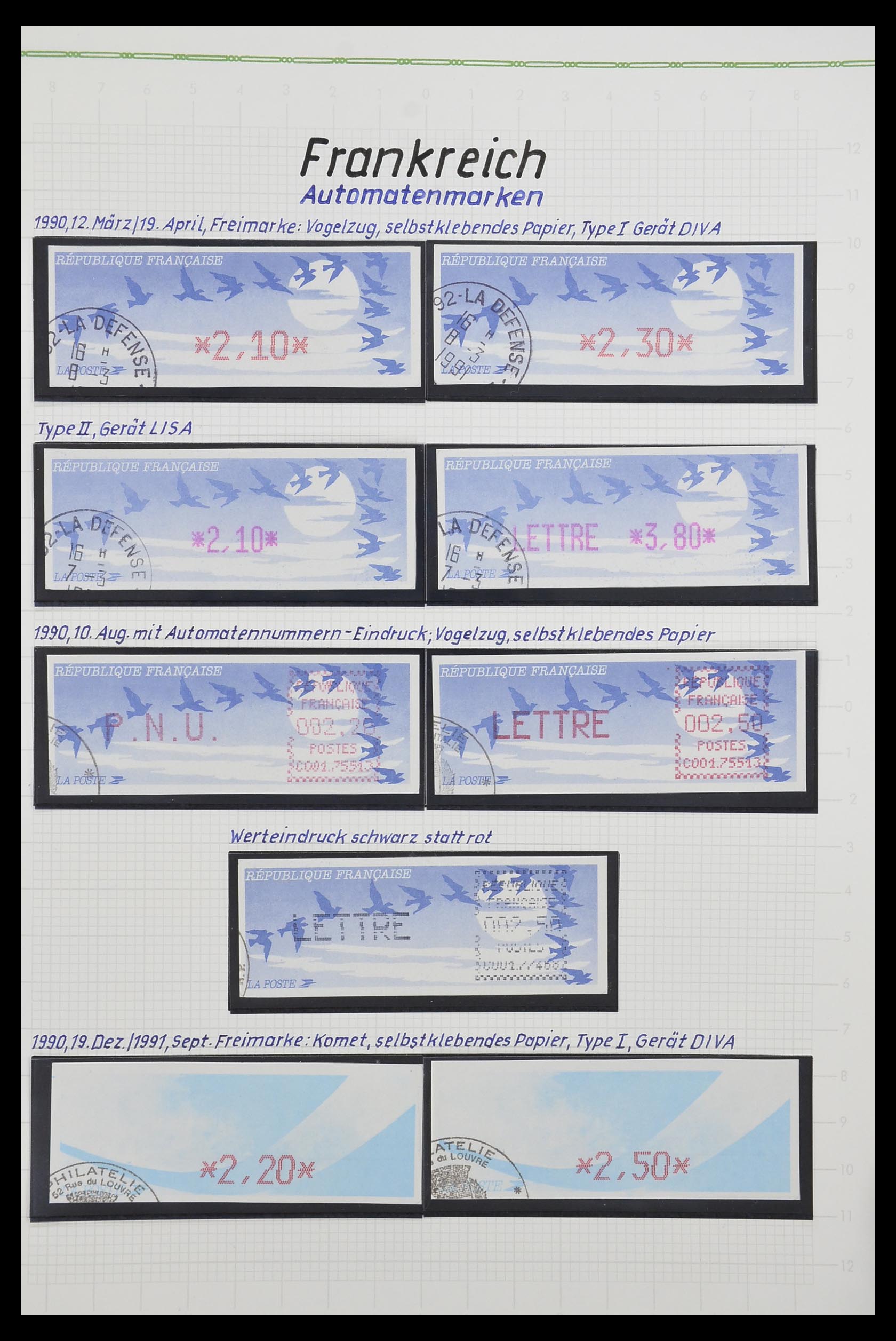33634 511 - Postzegelverzameling 33634 Frankrijk 1849-2000.