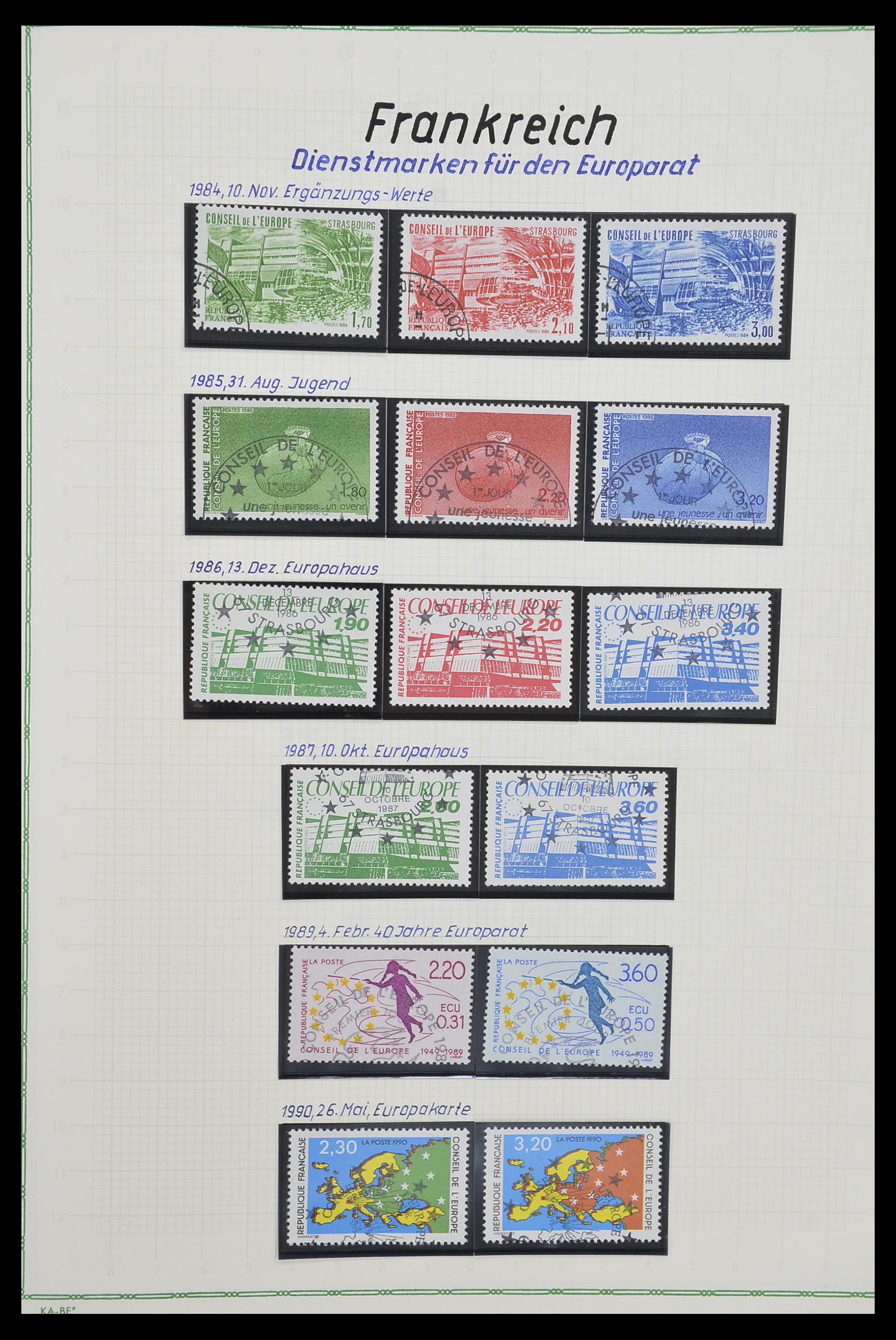 33634 516 - Postzegelverzameling 33634 Frankrijk 1849-2000.