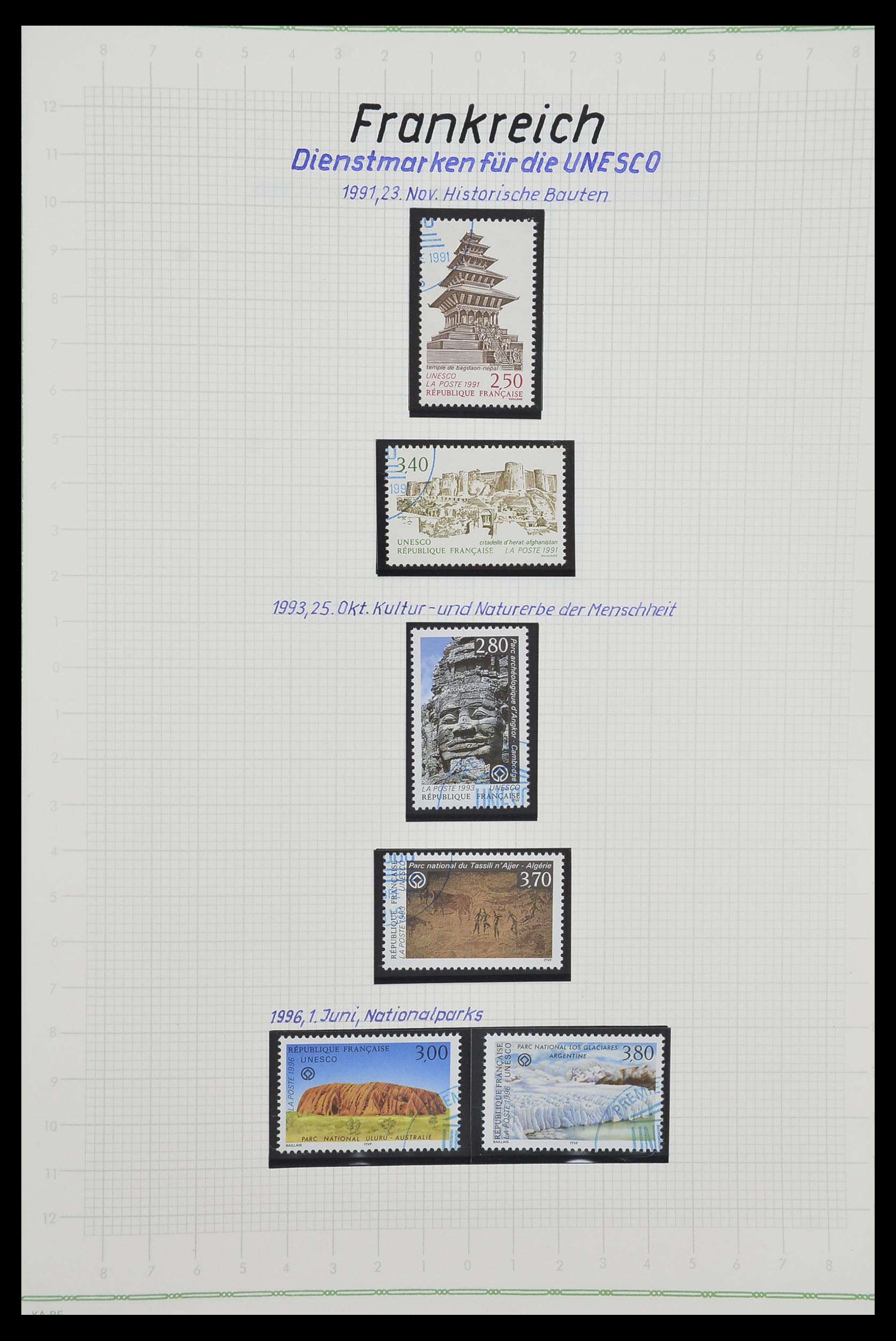33634 520 - Postzegelverzameling 33634 Frankrijk 1849-2000.