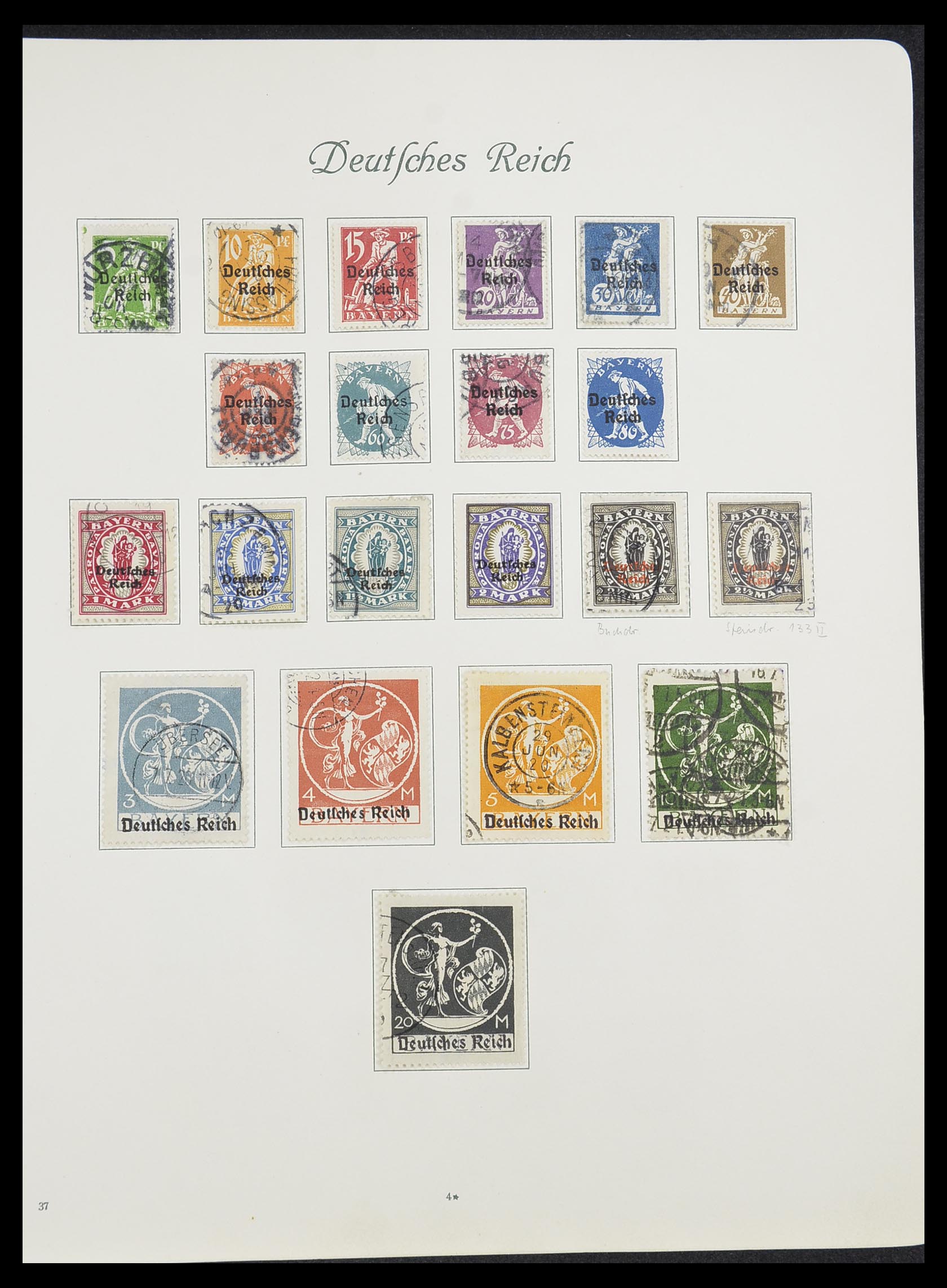 33635 006 - Stamp collection 33635 German Reich 1872-1945.