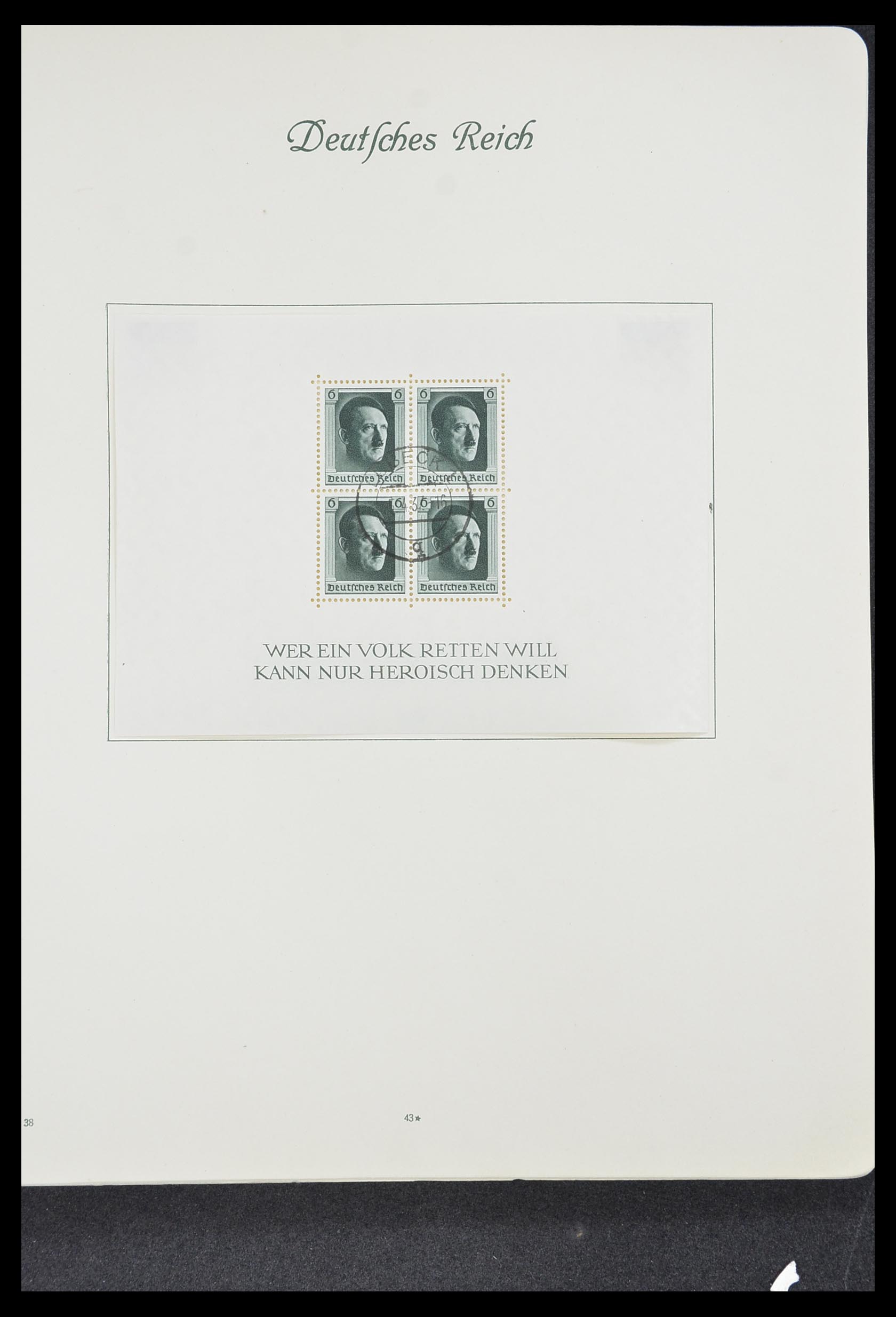 33635 041 - Postzegelverzameling 33635 Duitse Rijk 1872-1945.