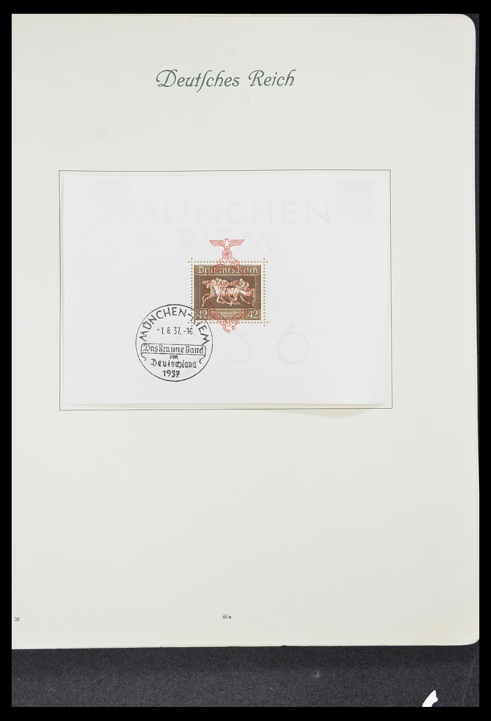 33635 042 - Postzegelverzameling 33635 Duitse Rijk 1872-1945.