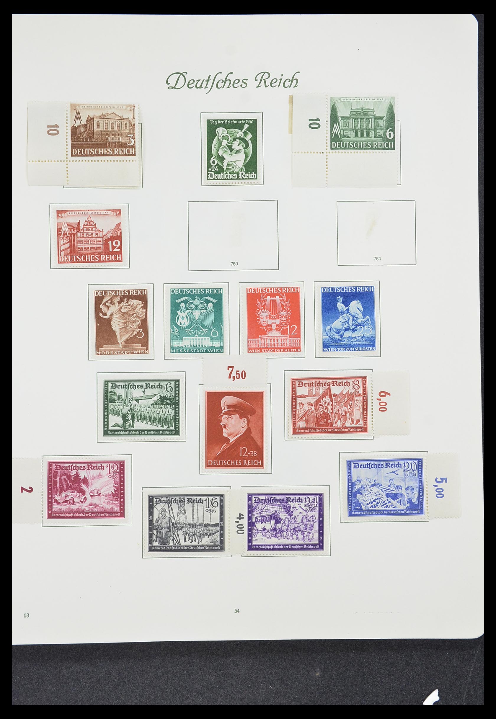 33635 055 - Stamp collection 33635 German Reich 1872-1945.