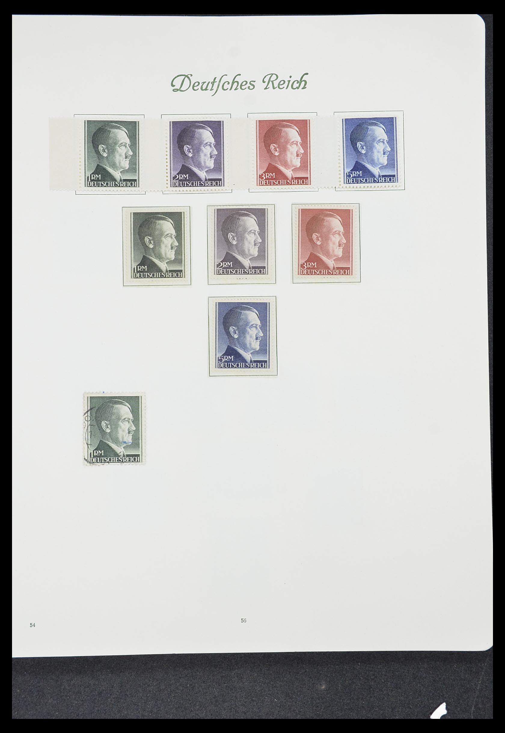 33635 057 - Postzegelverzameling 33635 Duitse Rijk 1872-1945.