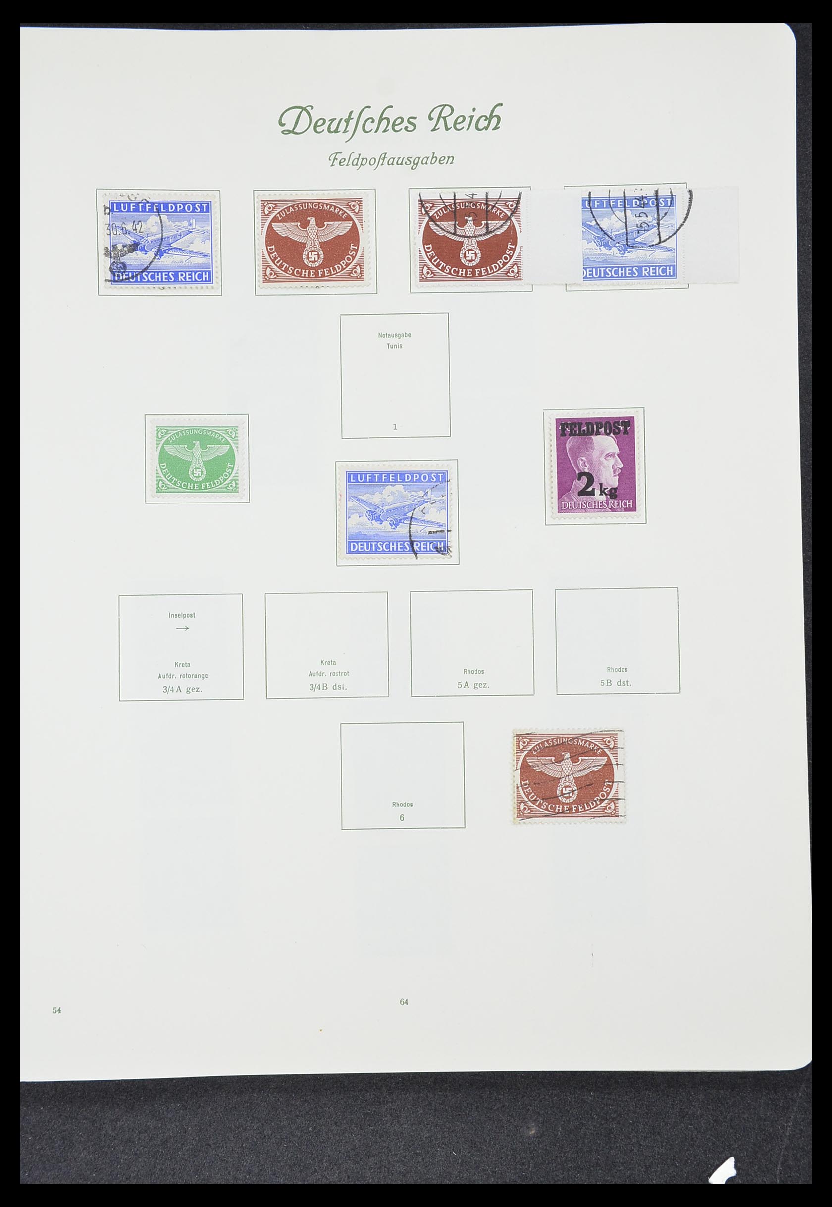 33635 065 - Postzegelverzameling 33635 Duitse Rijk 1872-1945.