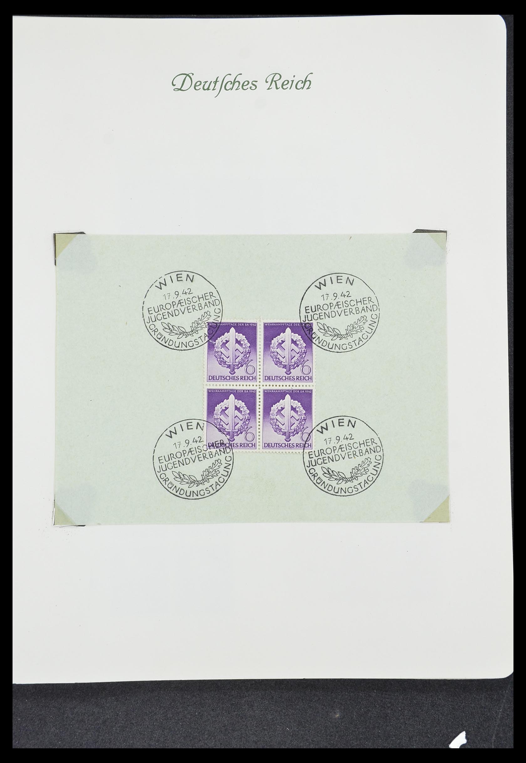 33635 067 - Stamp collection 33635 German Reich 1872-1945.