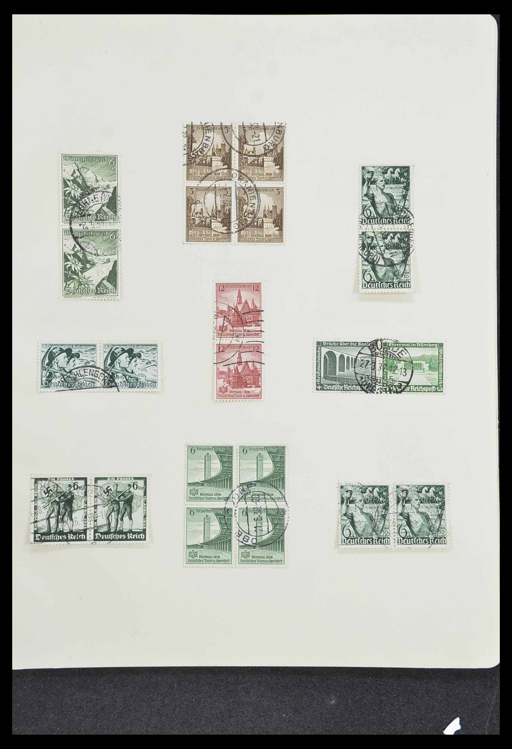 33635 072 - Postzegelverzameling 33635 Duitse Rijk 1872-1945.