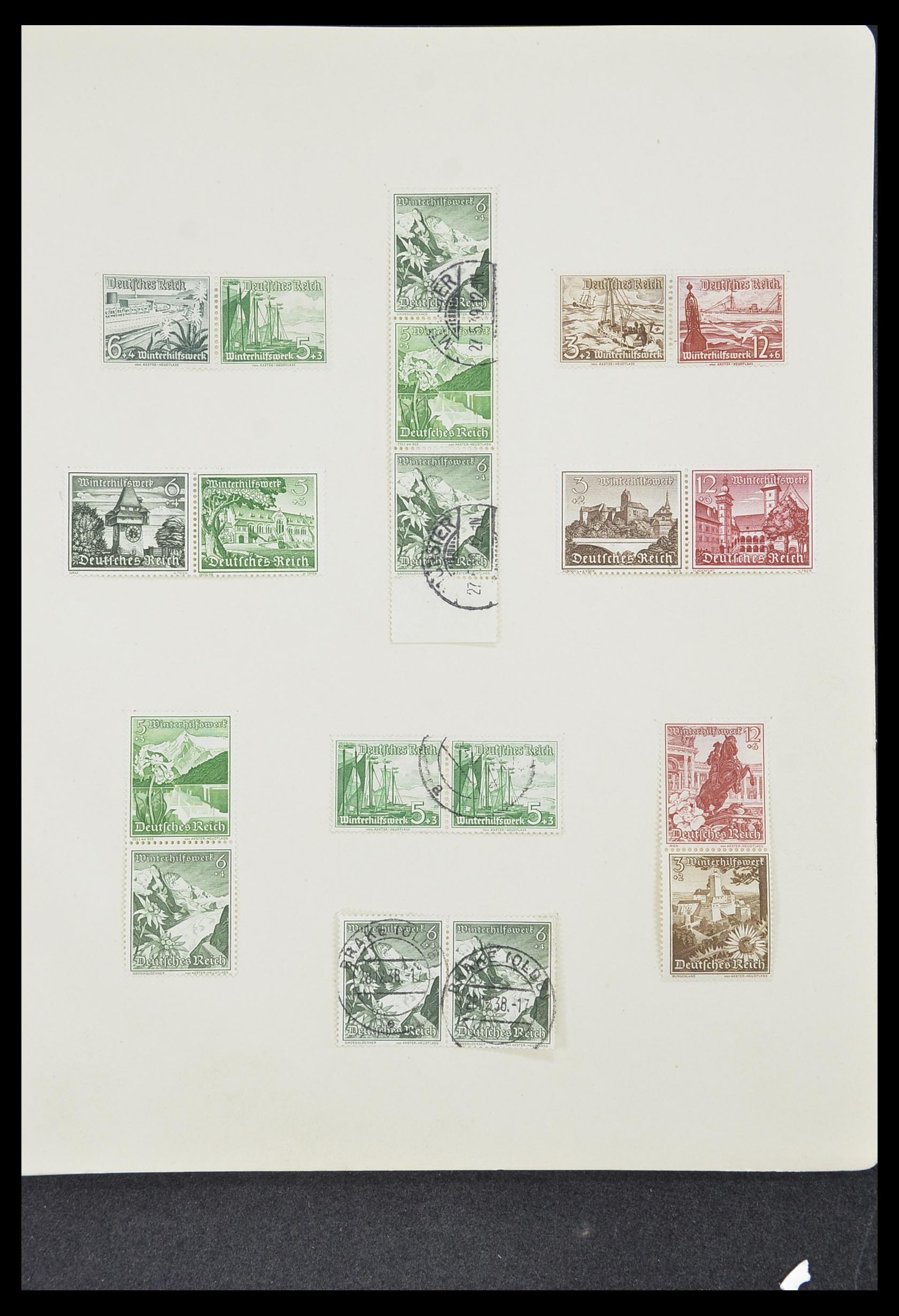 33635 073 - Postzegelverzameling 33635 Duitse Rijk 1872-1945.