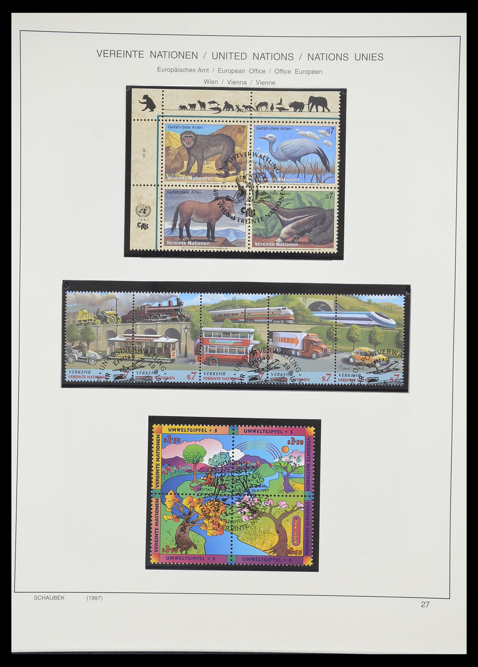 33637 848 - Postzegelverzameling 33637 Verenigde Naties 1951-2005.