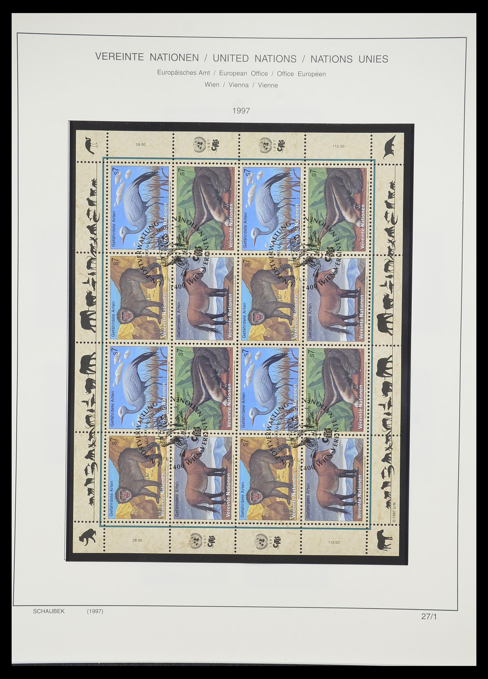 33637 849 - Postzegelverzameling 33637 Verenigde Naties 1951-2005.