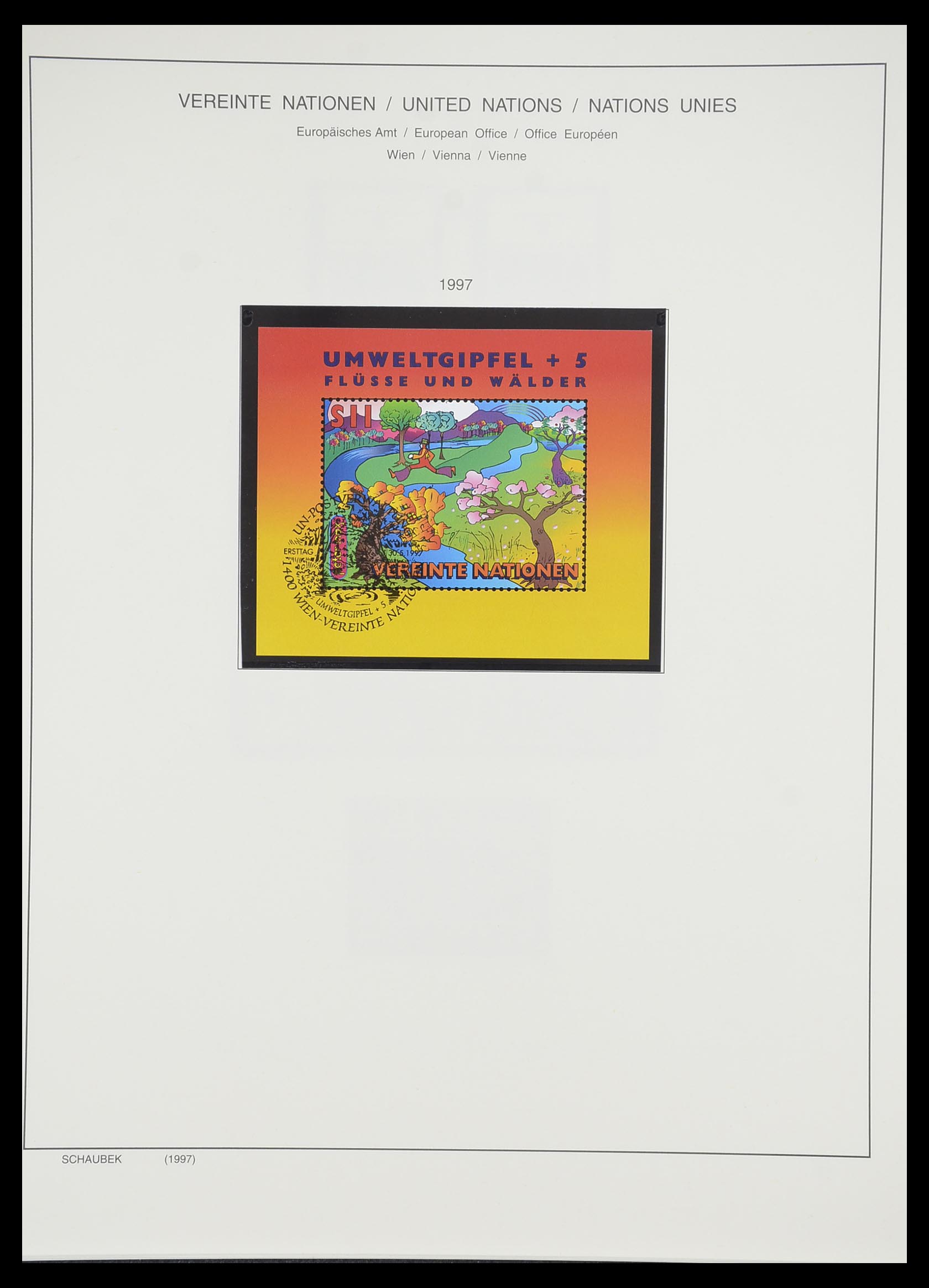 33637 851 - Postzegelverzameling 33637 Verenigde Naties 1951-2005.