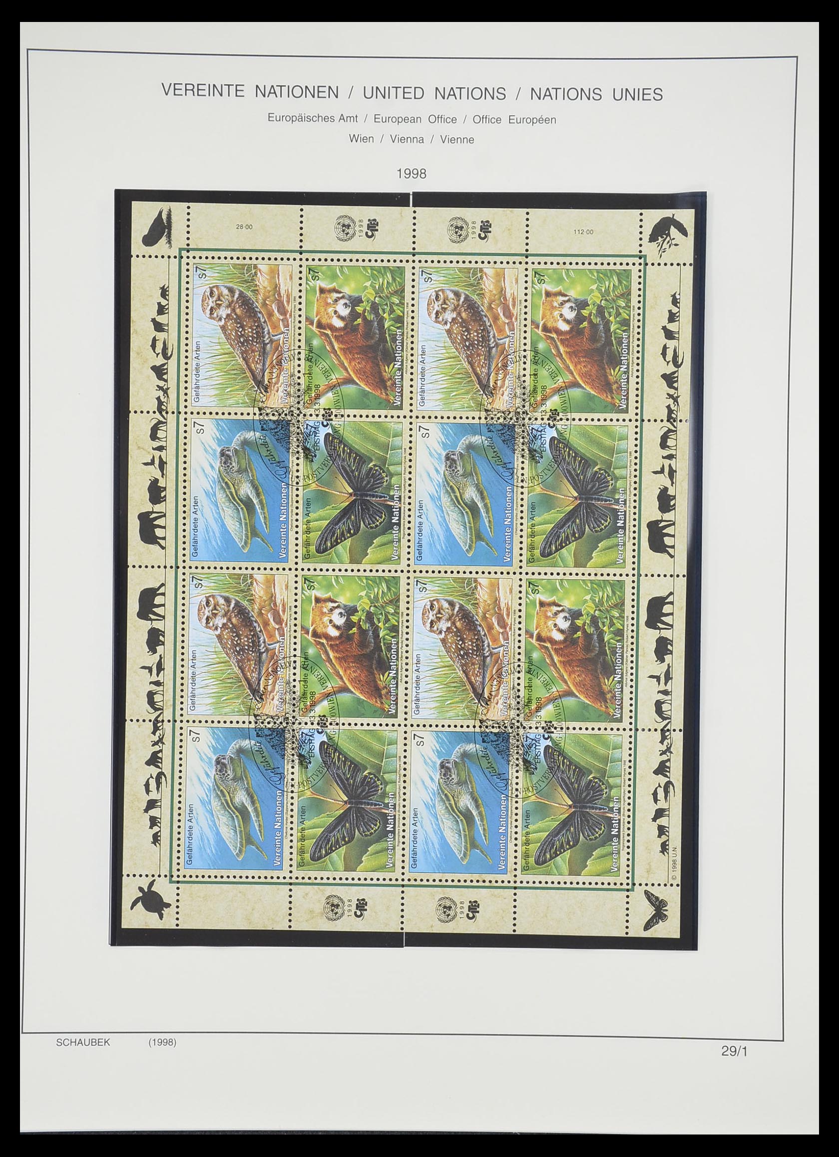 33637 853 - Postzegelverzameling 33637 Verenigde Naties 1951-2005.