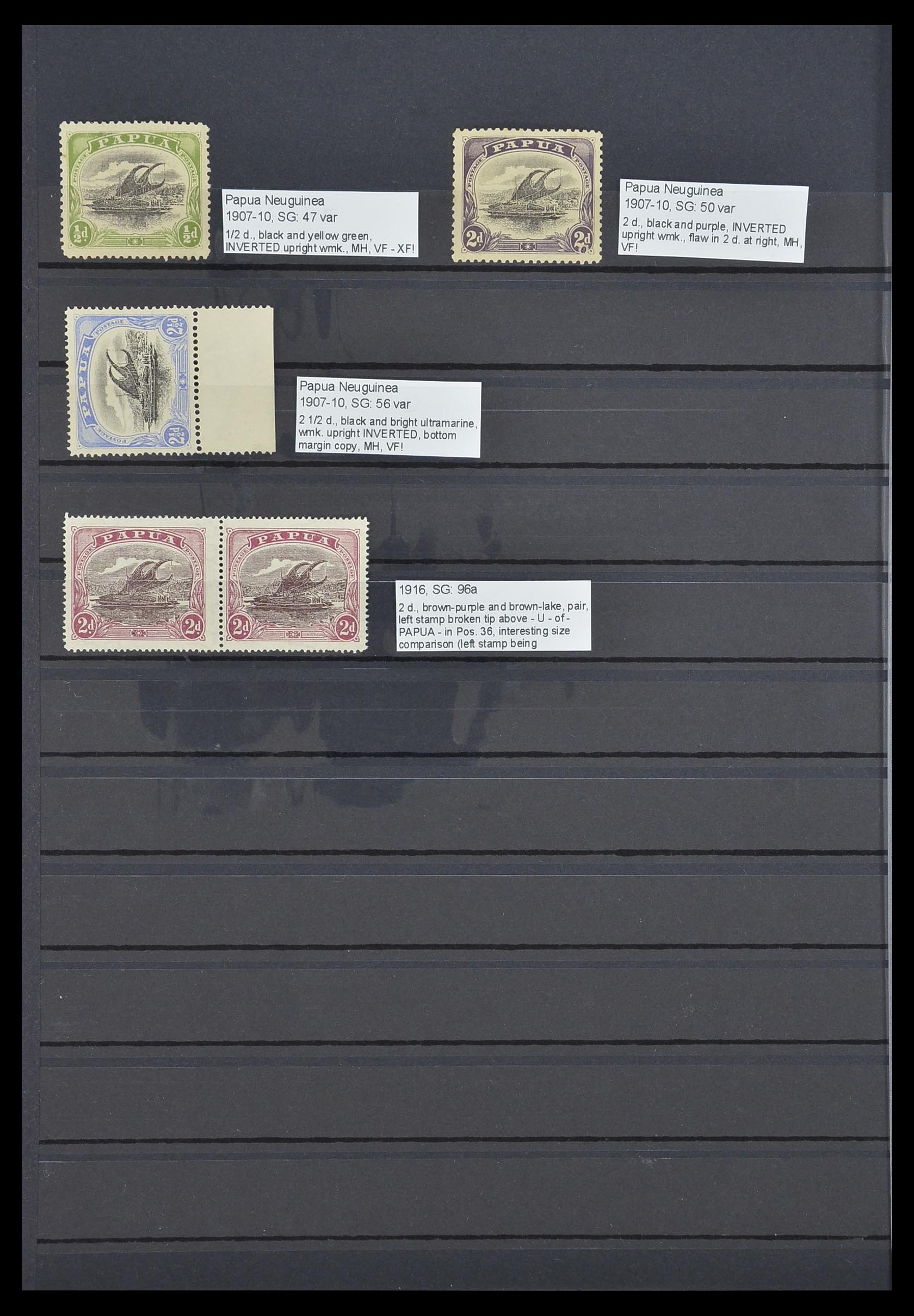 33640 002 - Stamp collection 33640 British Commonwealth key items 1853-1953.