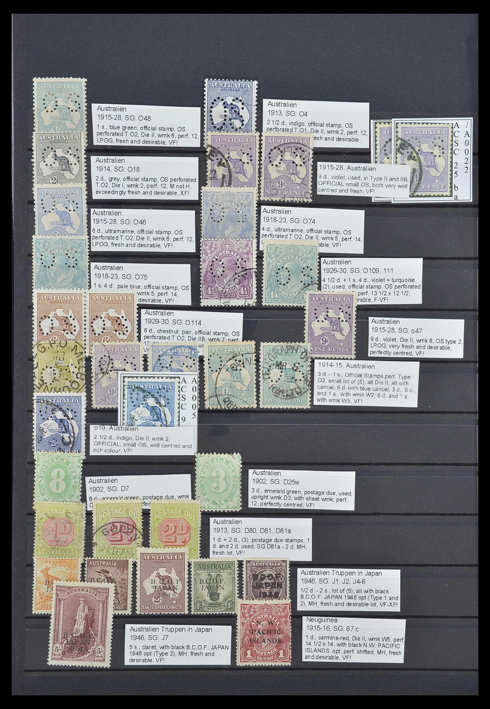 33640 004 - Stamp collection 33640 British Commonwealth key items 1853-1953.