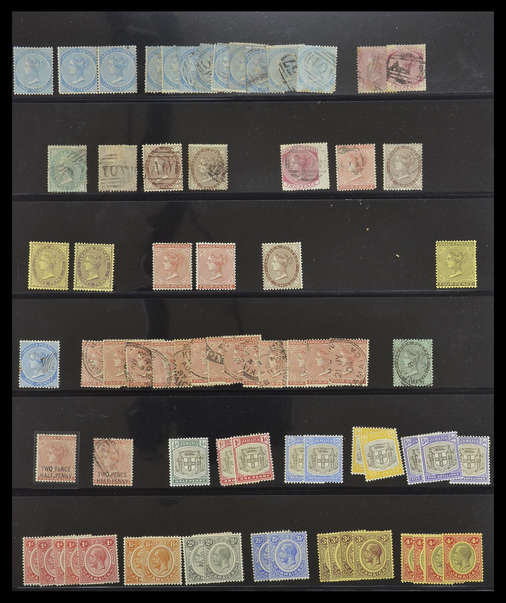 33640 016 - Postzegelverzameling 33640 Engelse koloniën topmateriaal 1853-1953.