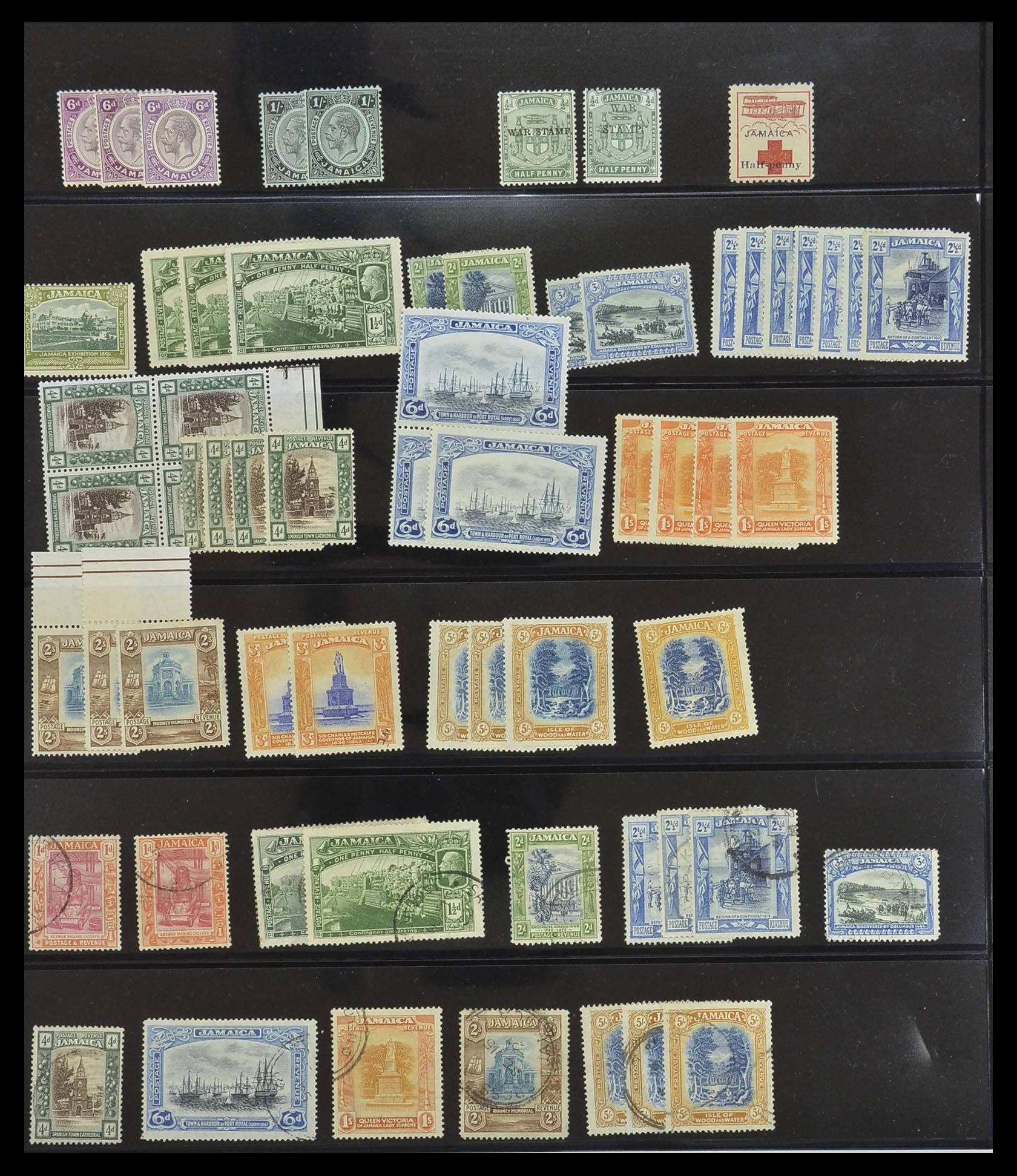 33640 017 - Postzegelverzameling 33640 Engelse koloniën topmateriaal 1853-1953.