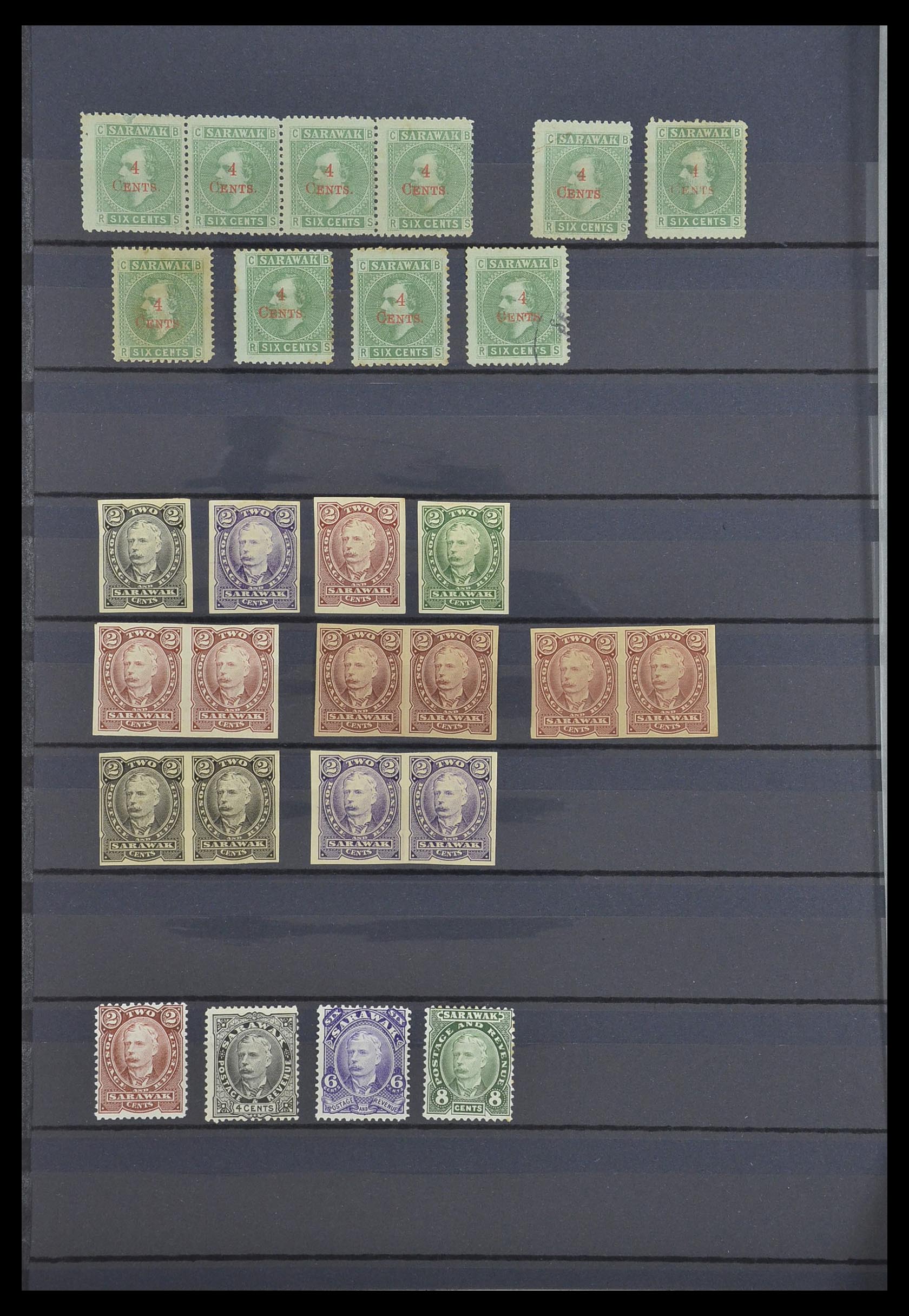 33640 024 - Postzegelverzameling 33640 Engelse koloniën topmateriaal 1853-1953.