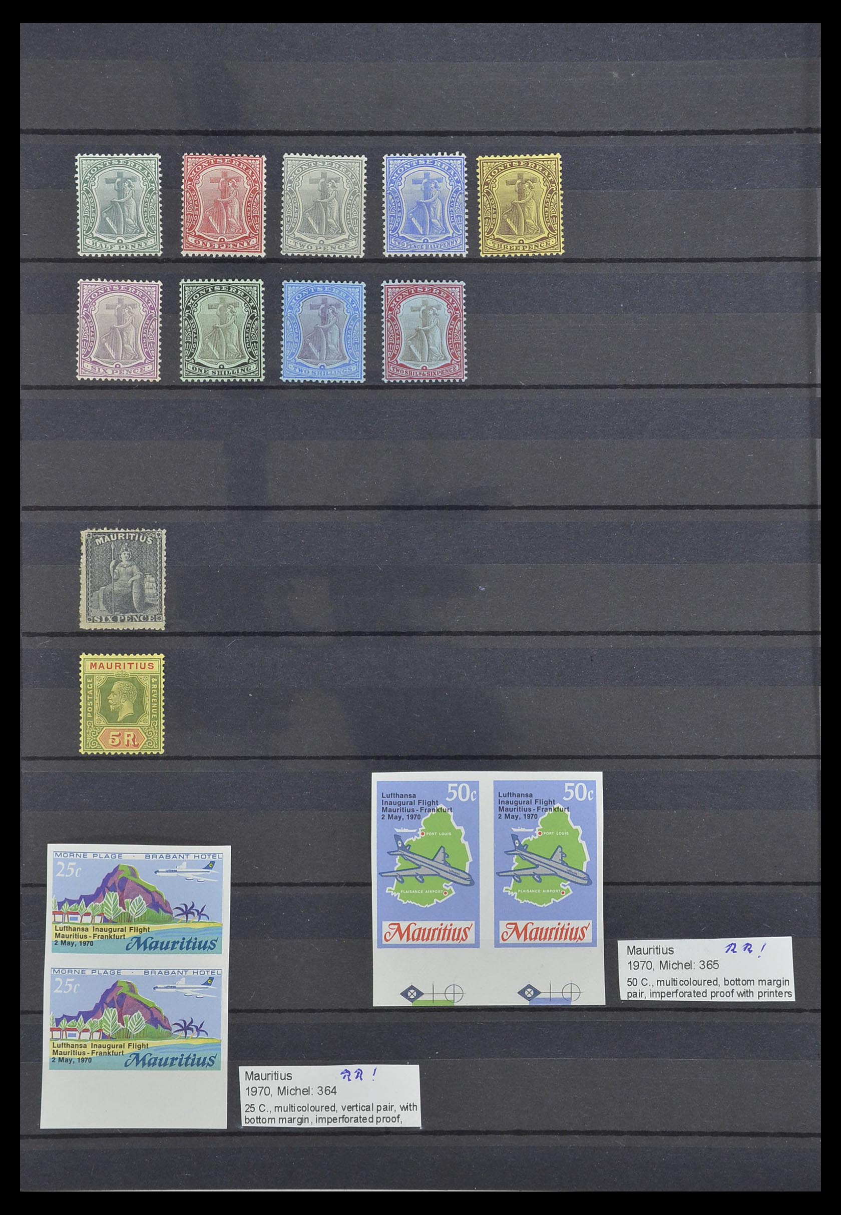 33640 046 - Postzegelverzameling 33640 Engelse koloniën topmateriaal 1853-1953.