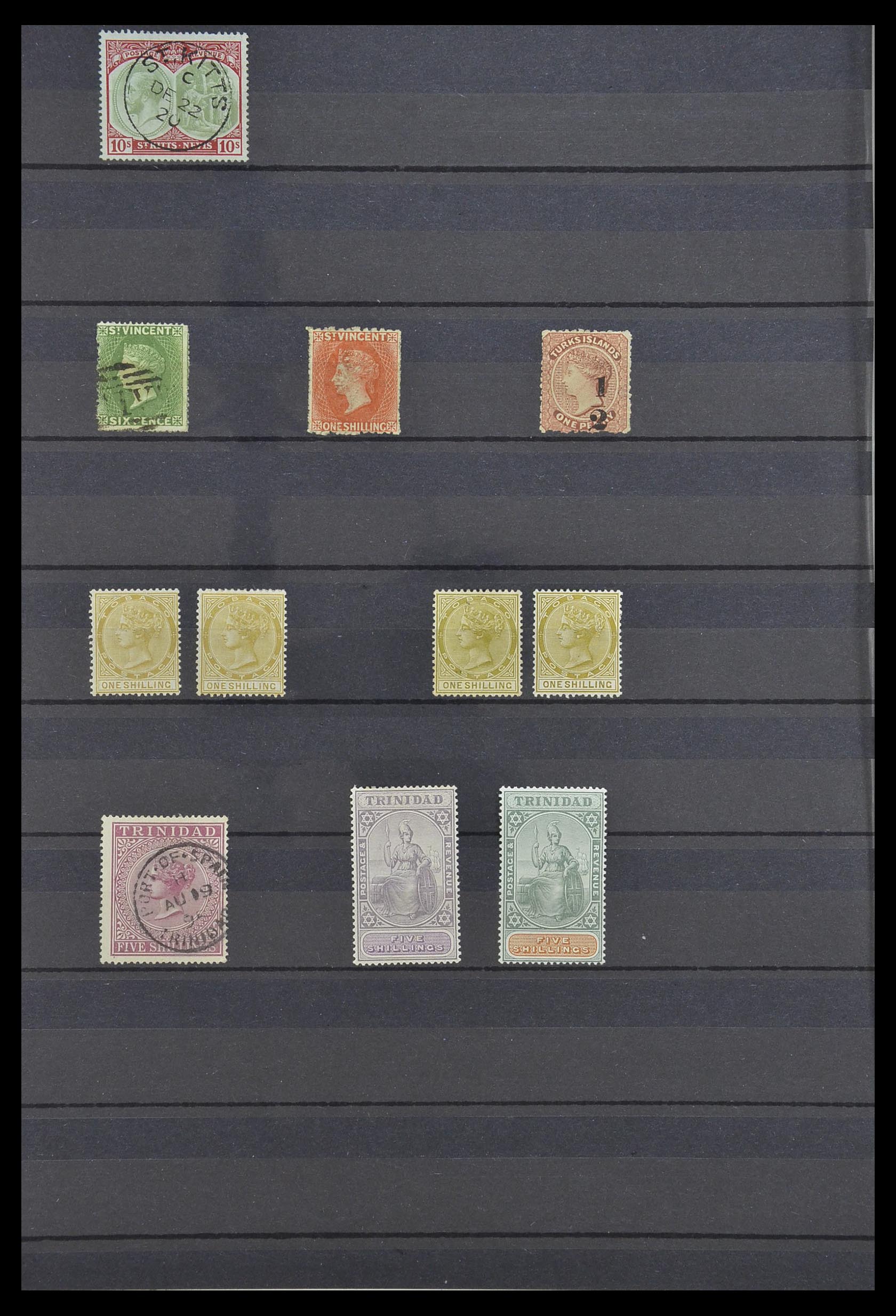 33640 048 - Postzegelverzameling 33640 Engelse koloniën topmateriaal 1853-1953.