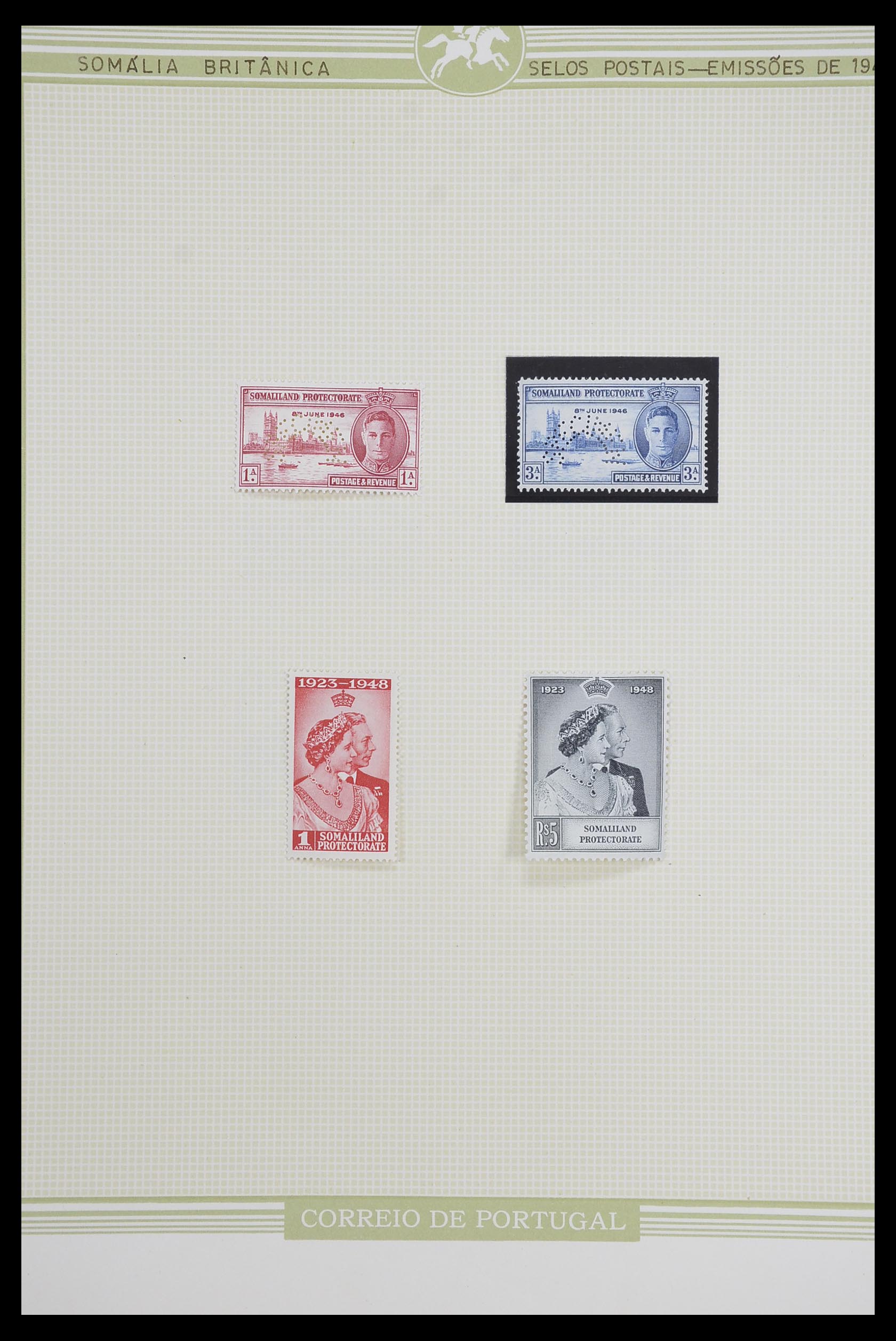 33640 050 - Postzegelverzameling 33640 Engelse koloniën topmateriaal 1853-1953.