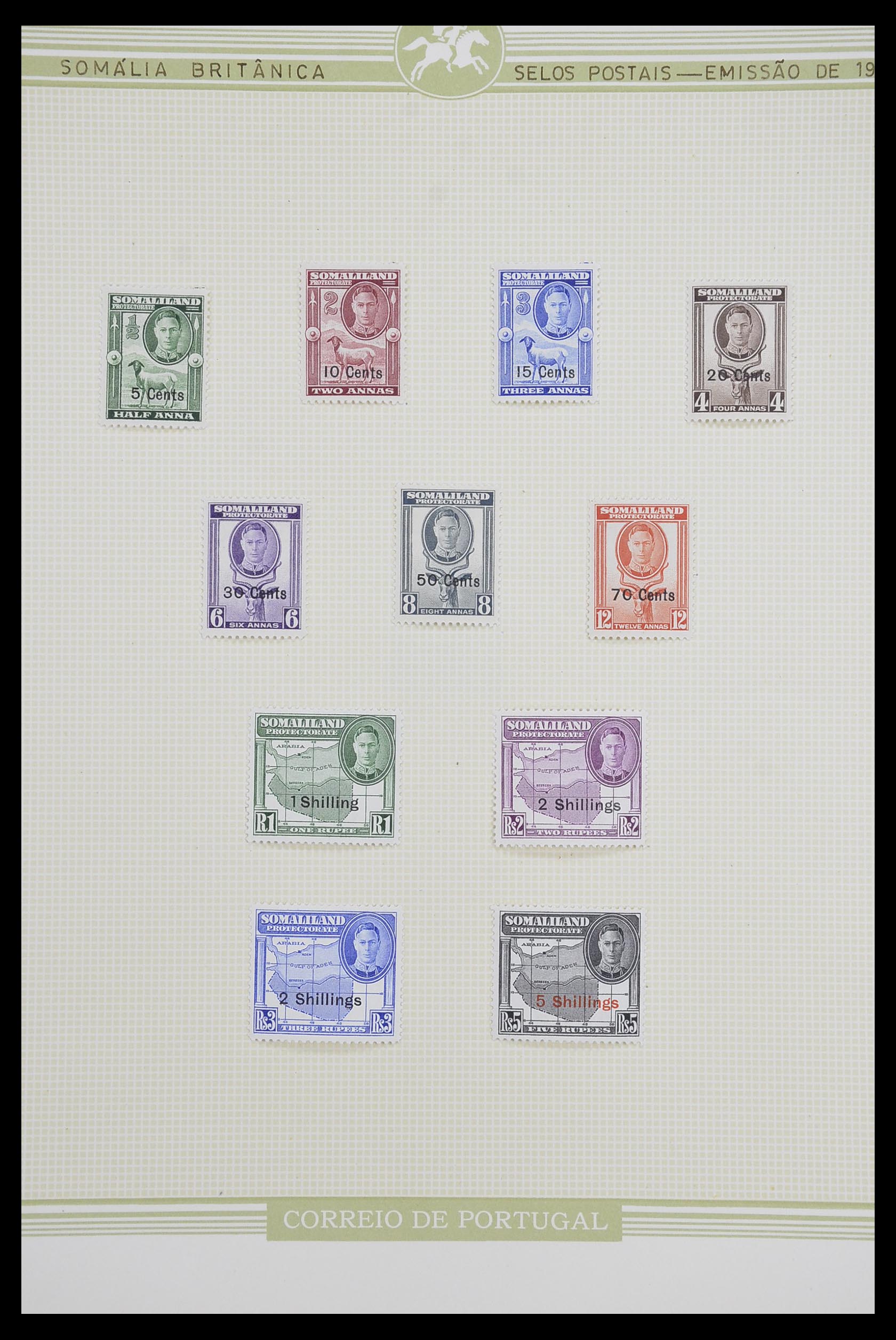33640 052 - Postzegelverzameling 33640 Engelse koloniën topmateriaal 1853-1953.