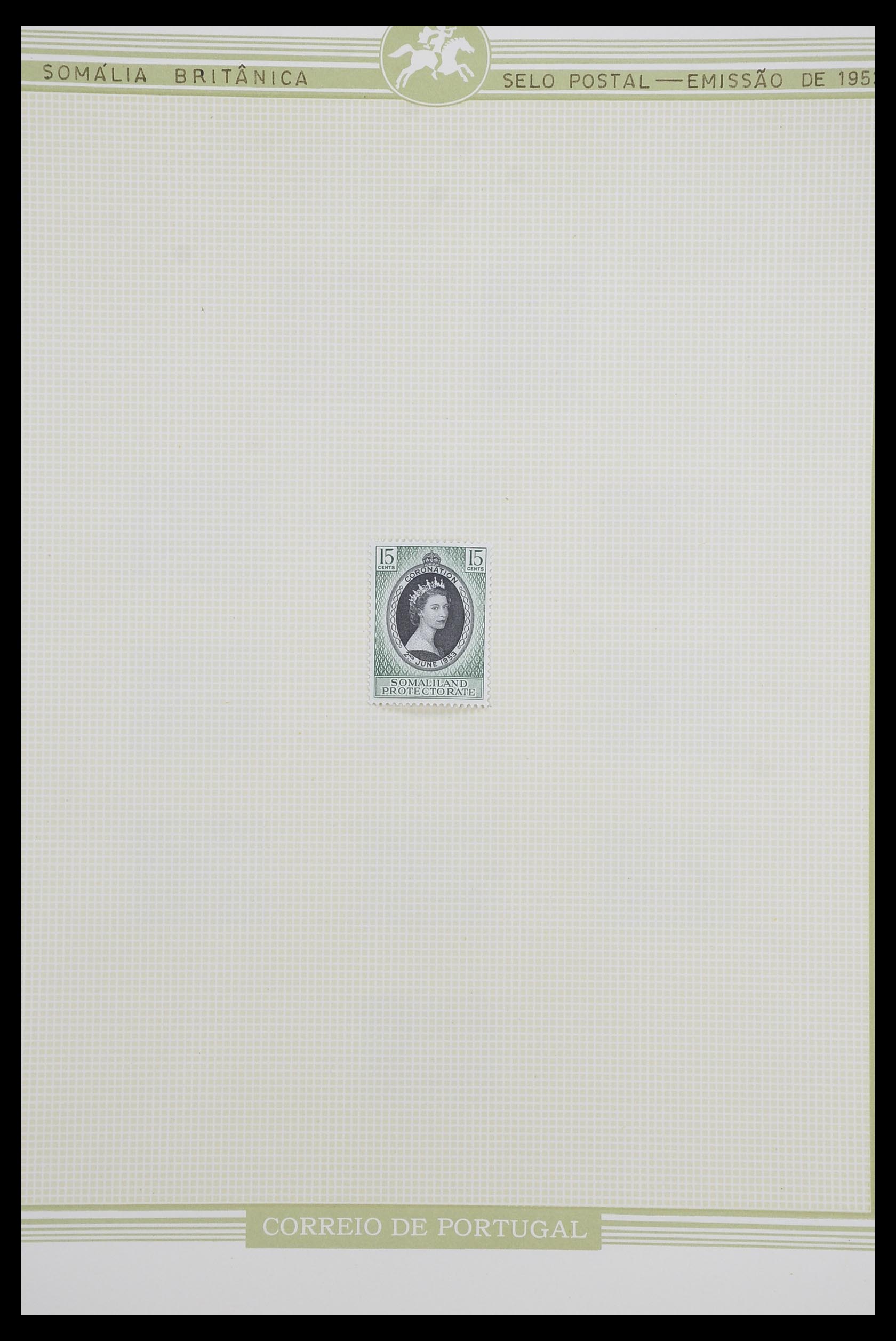33640 053 - Postzegelverzameling 33640 Engelse koloniën topmateriaal 1853-1953.