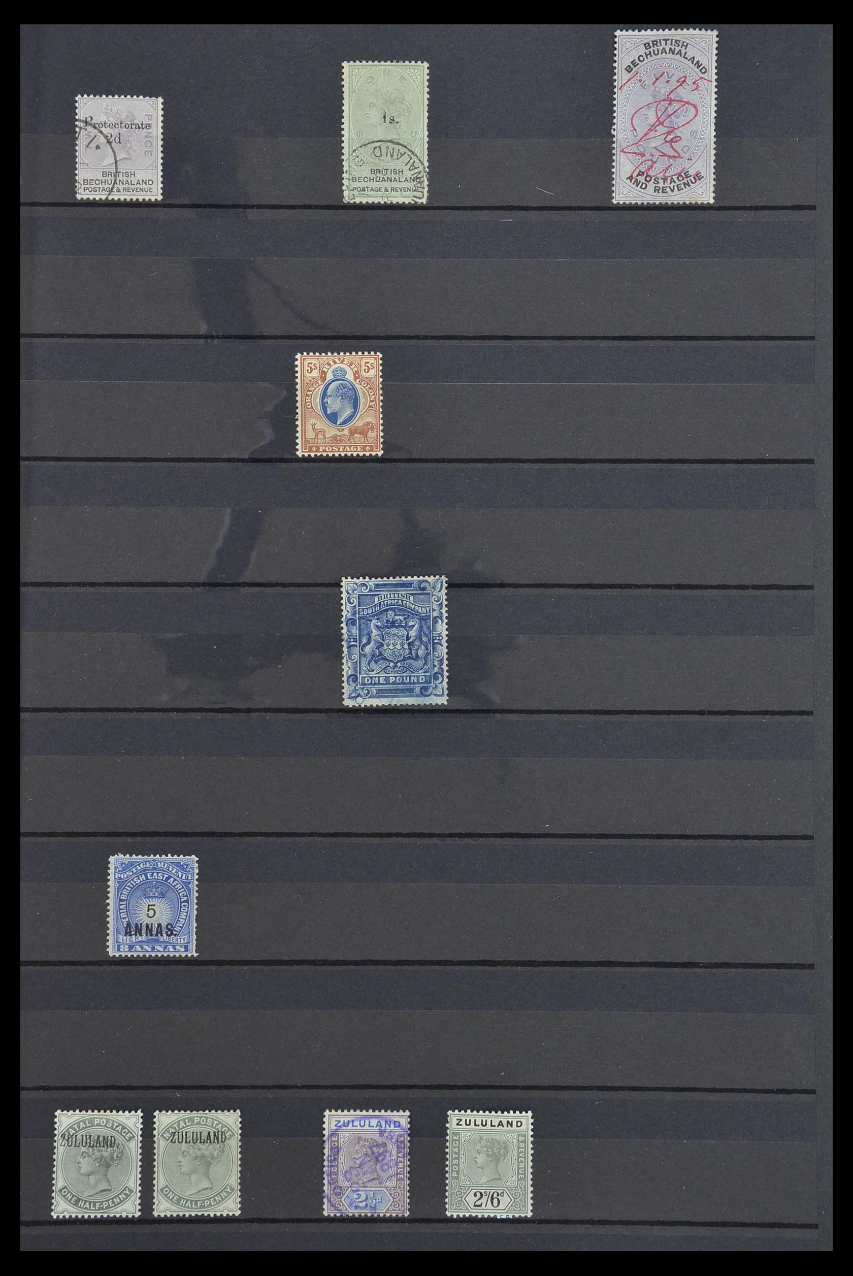 33640 057 - Postzegelverzameling 33640 Engelse koloniën topmateriaal 1853-1953.