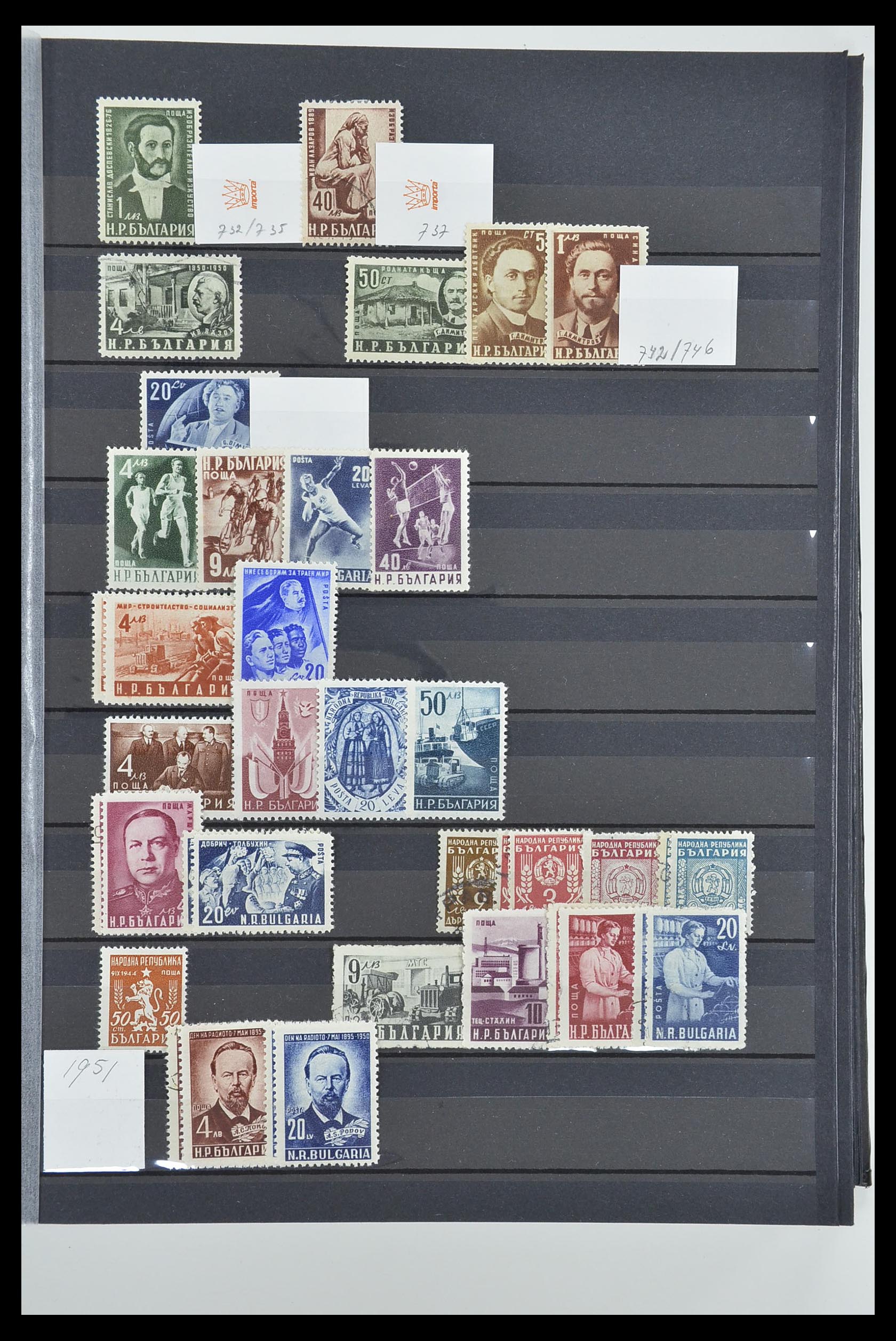 33656 019 - Postzegelverzameling 33656 Bulgarije 1879-2002.