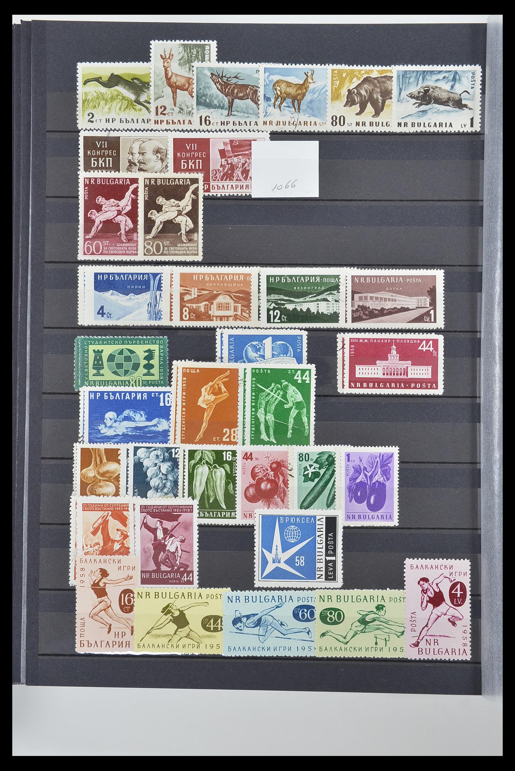 33656 028 - Postzegelverzameling 33656 Bulgarije 1879-2002.