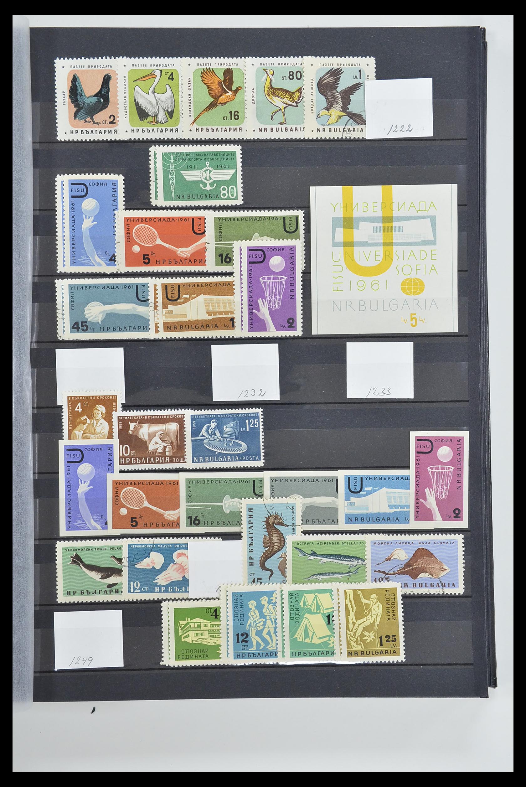 33656 033 - Postzegelverzameling 33656 Bulgarije 1879-2002.