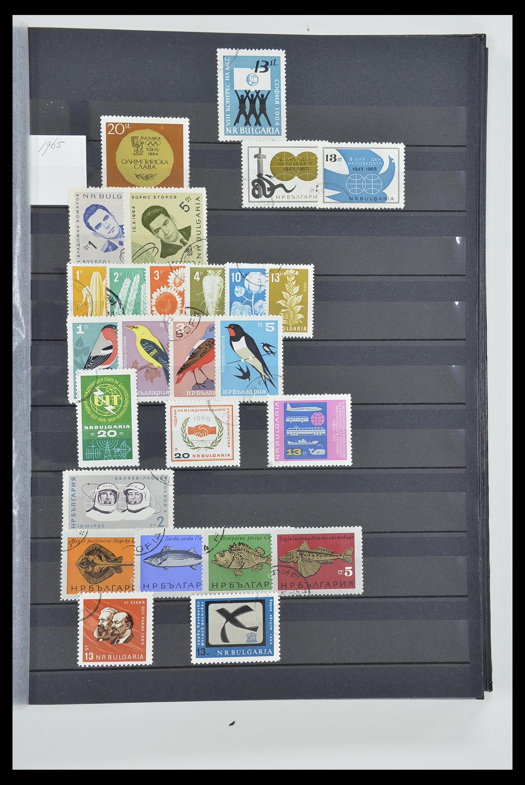 33656 041 - Postzegelverzameling 33656 Bulgarije 1879-2002.
