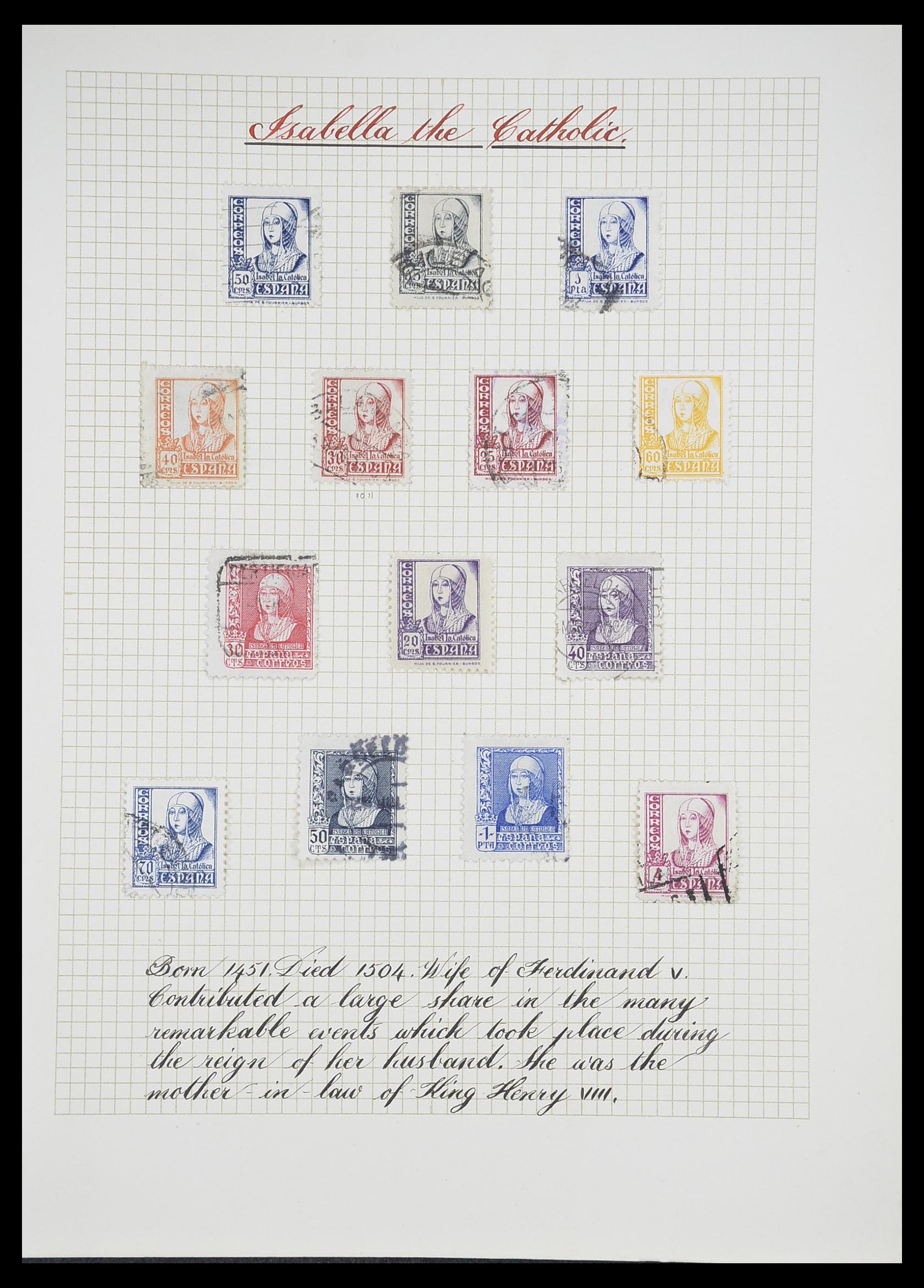 33657 0001 - Postzegelverzameling 33657 Motief Religie 1900-1990.
