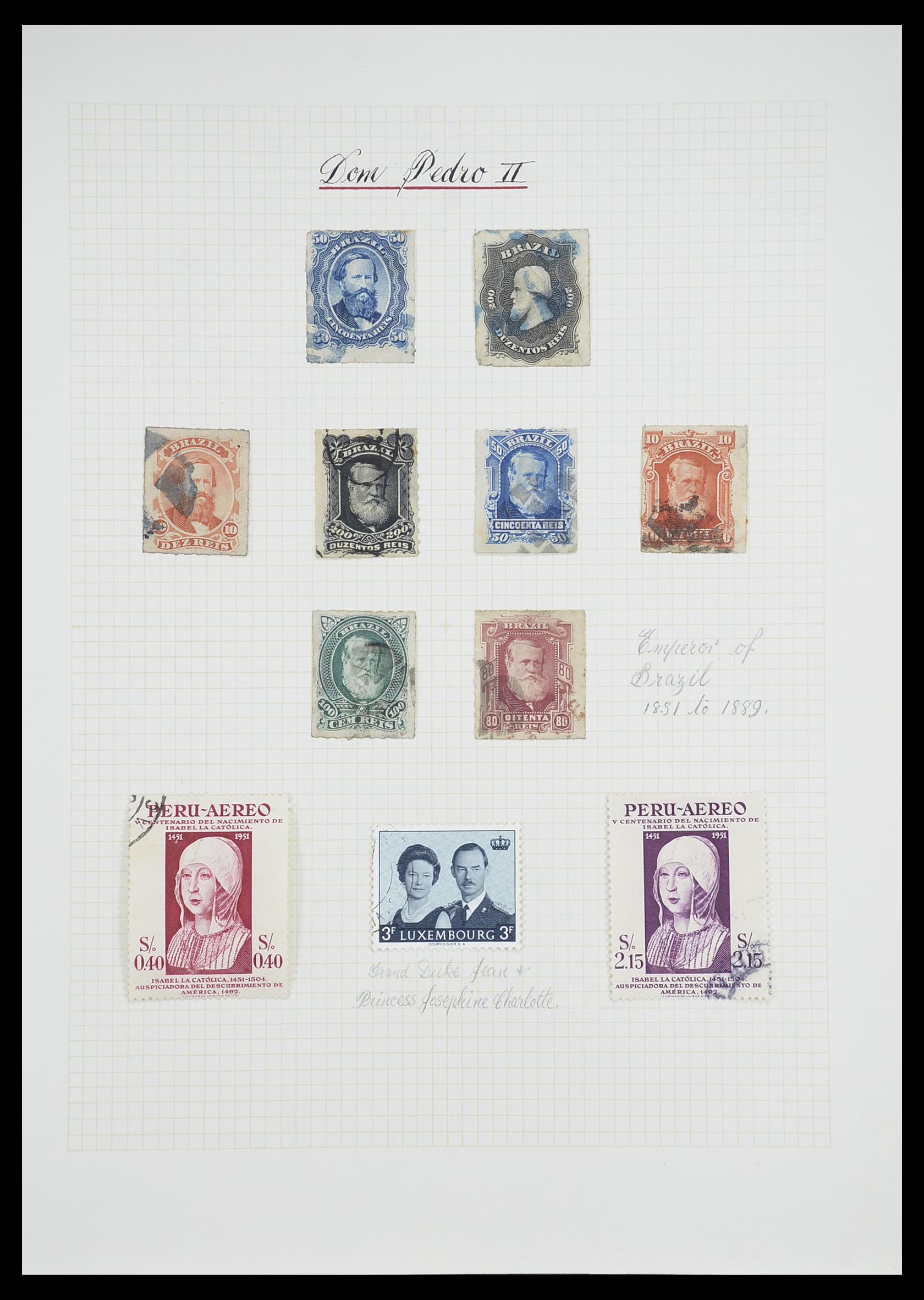 33657 0011 - Postzegelverzameling 33657 Motief Religie 1900-1990.