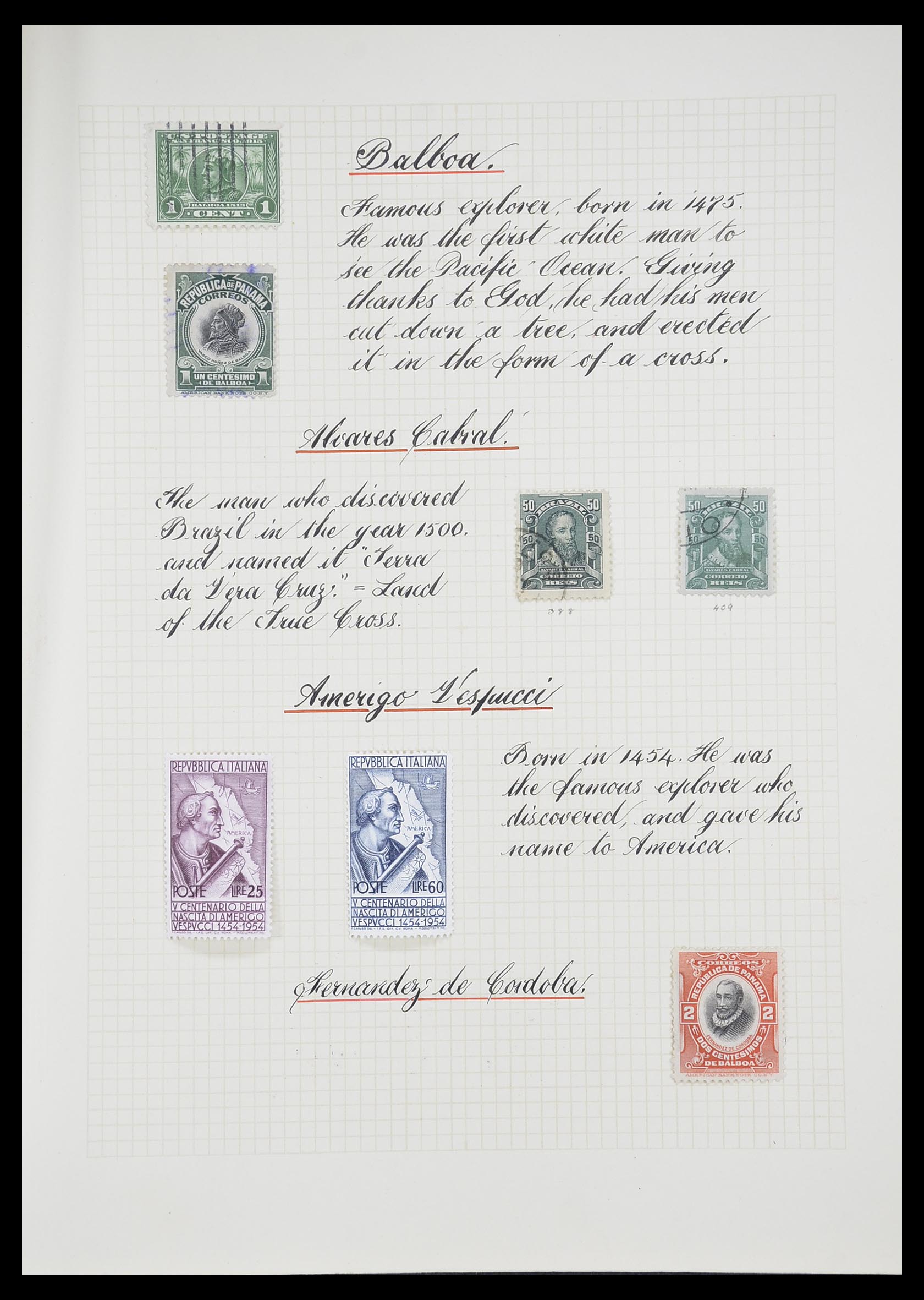 33657 0020 - Postzegelverzameling 33657 Motief Religie 1900-1990.