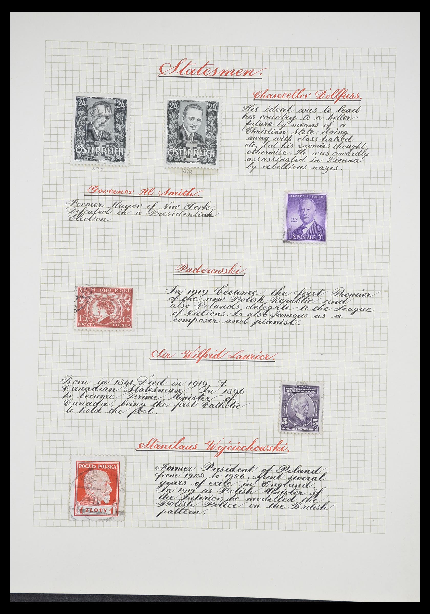 33657 0025 - Postzegelverzameling 33657 Motief Religie 1900-1990.